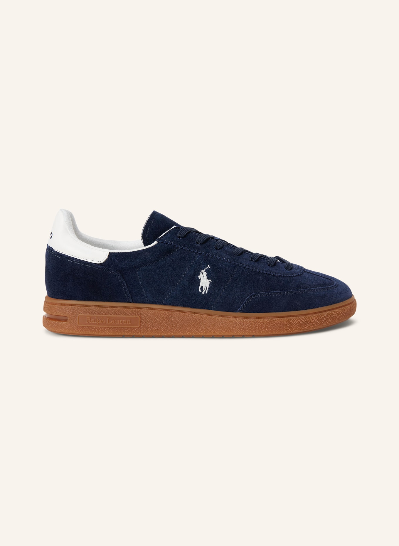 POLO RALPH LAUREN Sneakers: DONKERBLAUW / WIT