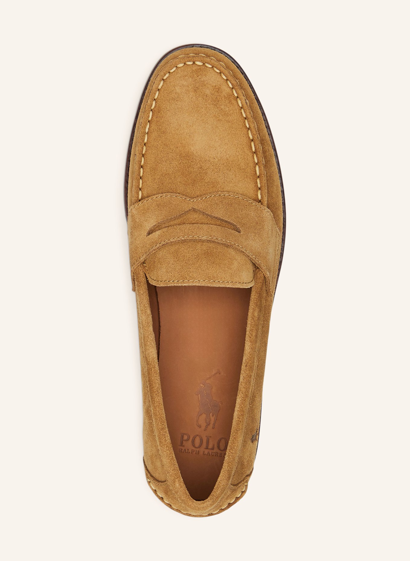 POLO RALPH LAUREN Penny-loafer ALSTON: COGNAC