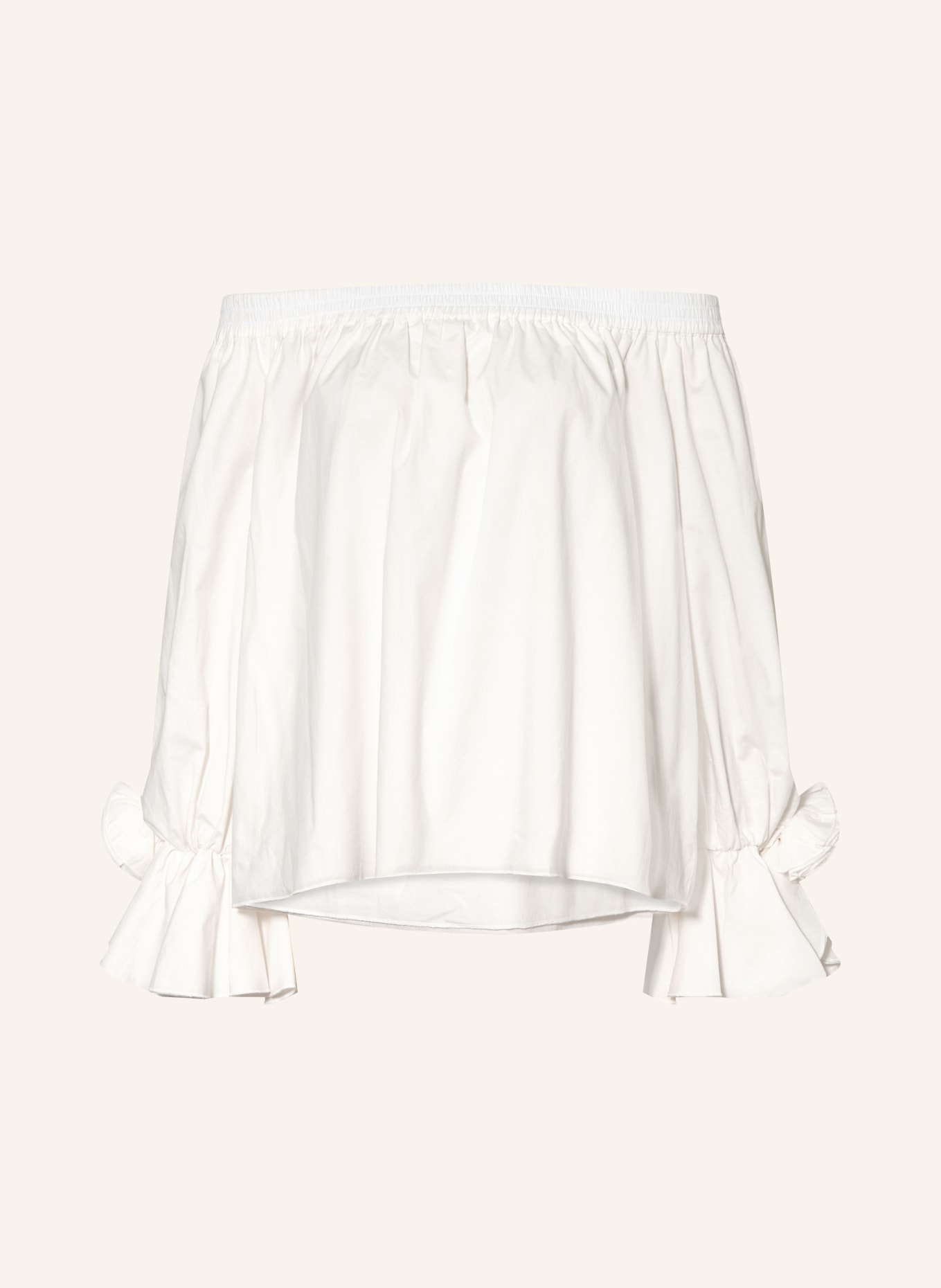 ESSENTIEL ANTWERP Off-Shoulder-Bluse JOFIE: WEISS