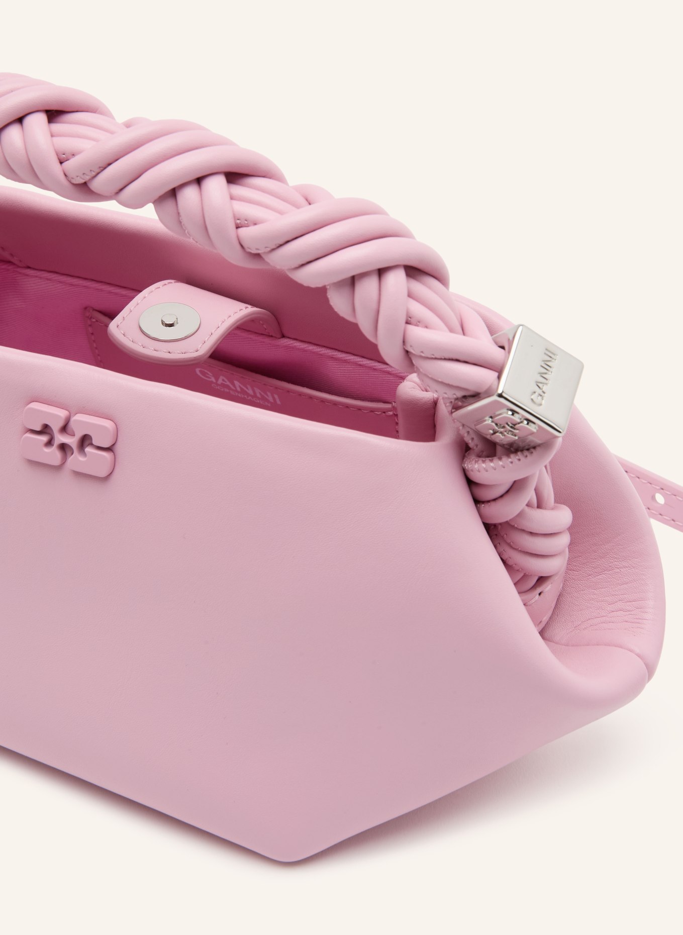 GANNI Handtasche BOU MINI: ROSA