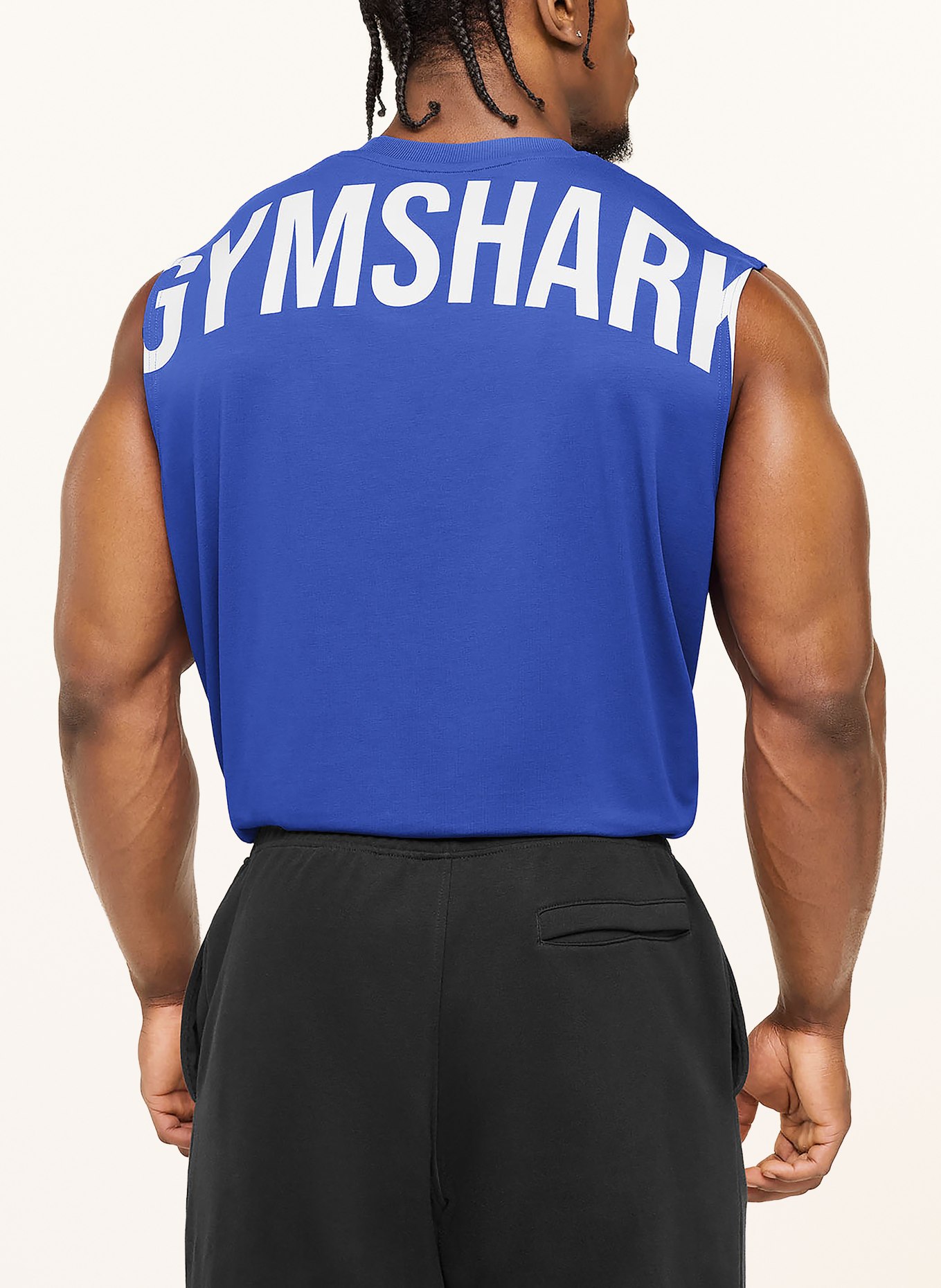 GYMSHARK Débardeur POWER: BLEU