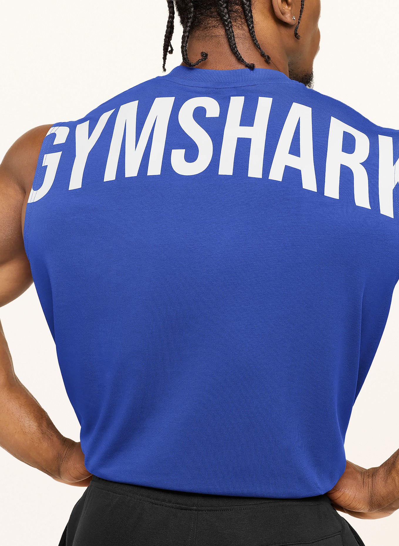 GYMSHARK Débardeur POWER: BLEU