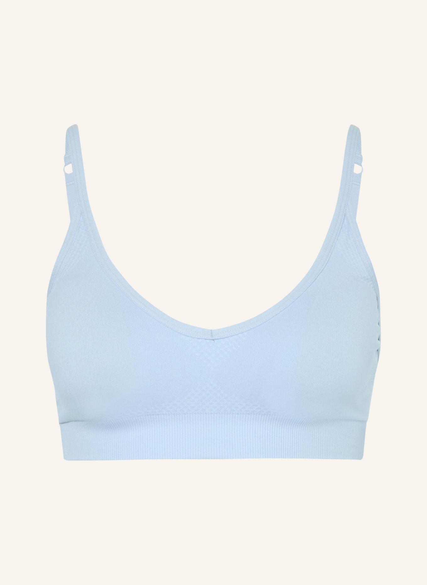 GYMSHARK Soutien-gorge de sport VITAL SEAMLESS: BLEU CLAIR