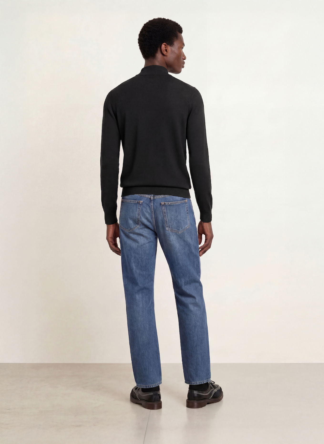 PAUL Turtleneck sweater: BLACK