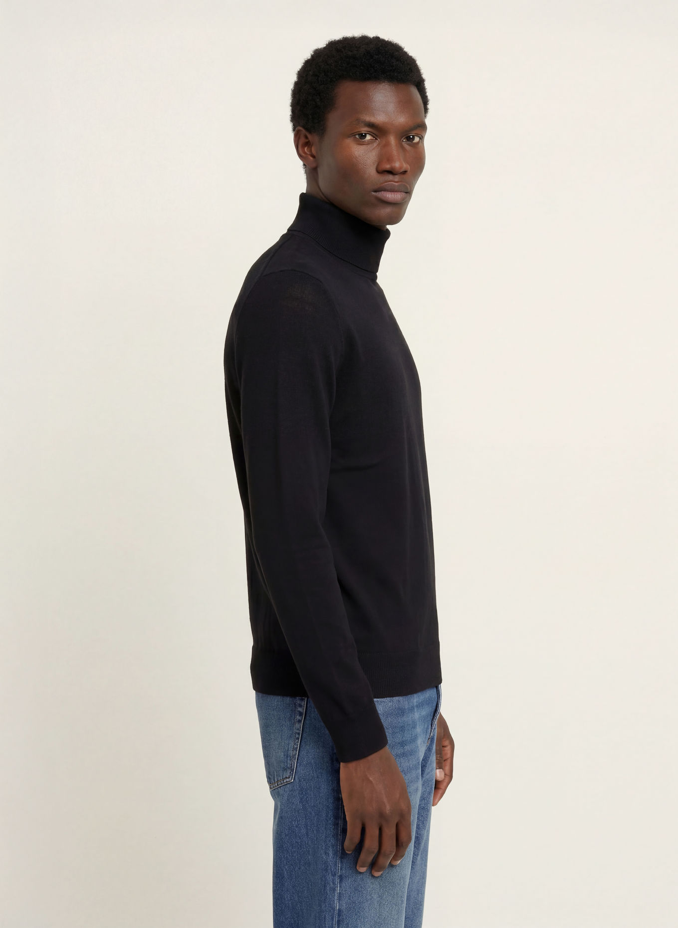 PAUL Turtleneck sweater: BLACK