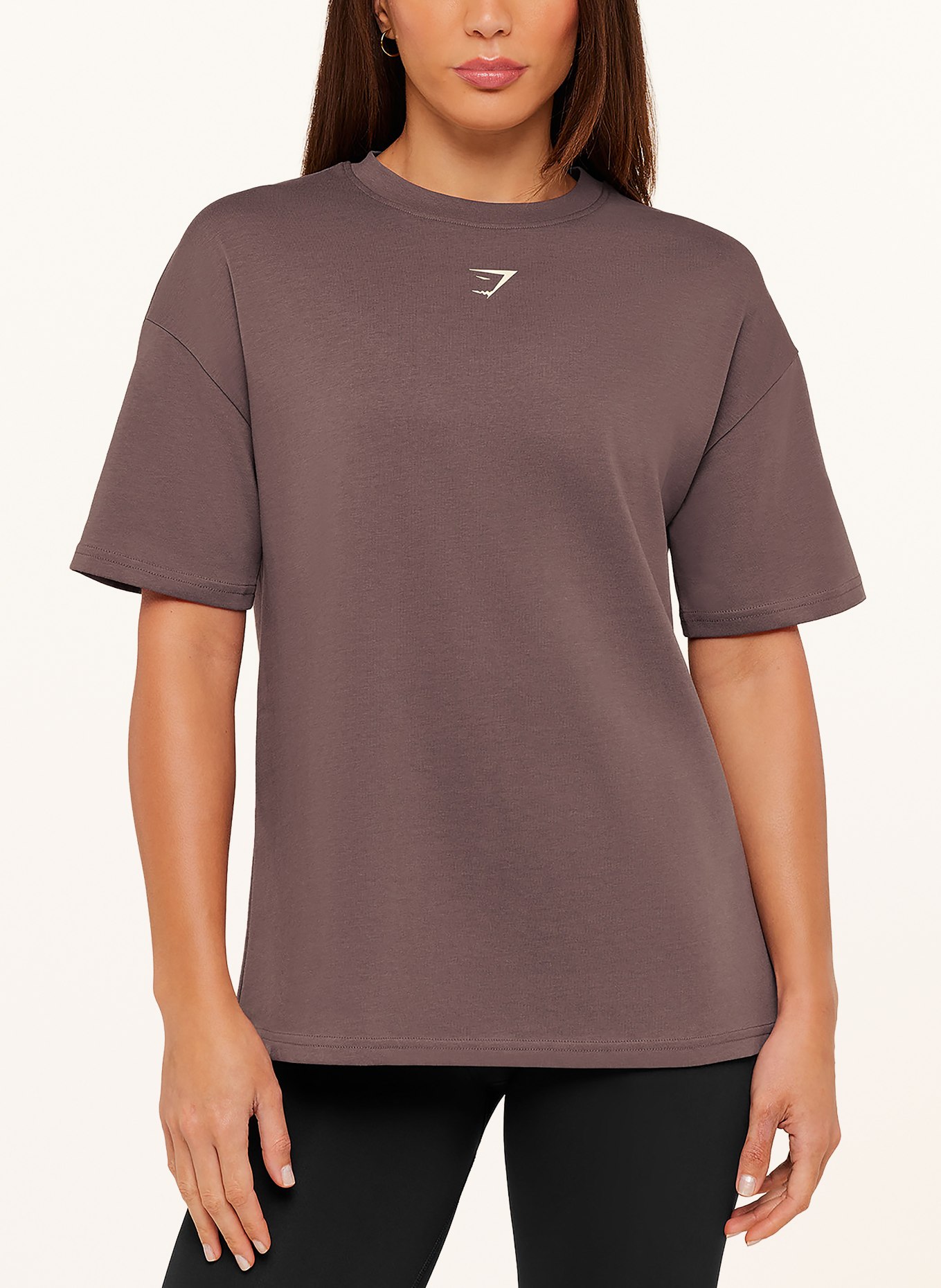 GYMSHARK T-Shirt POWER ORIGINALS: TAUPE