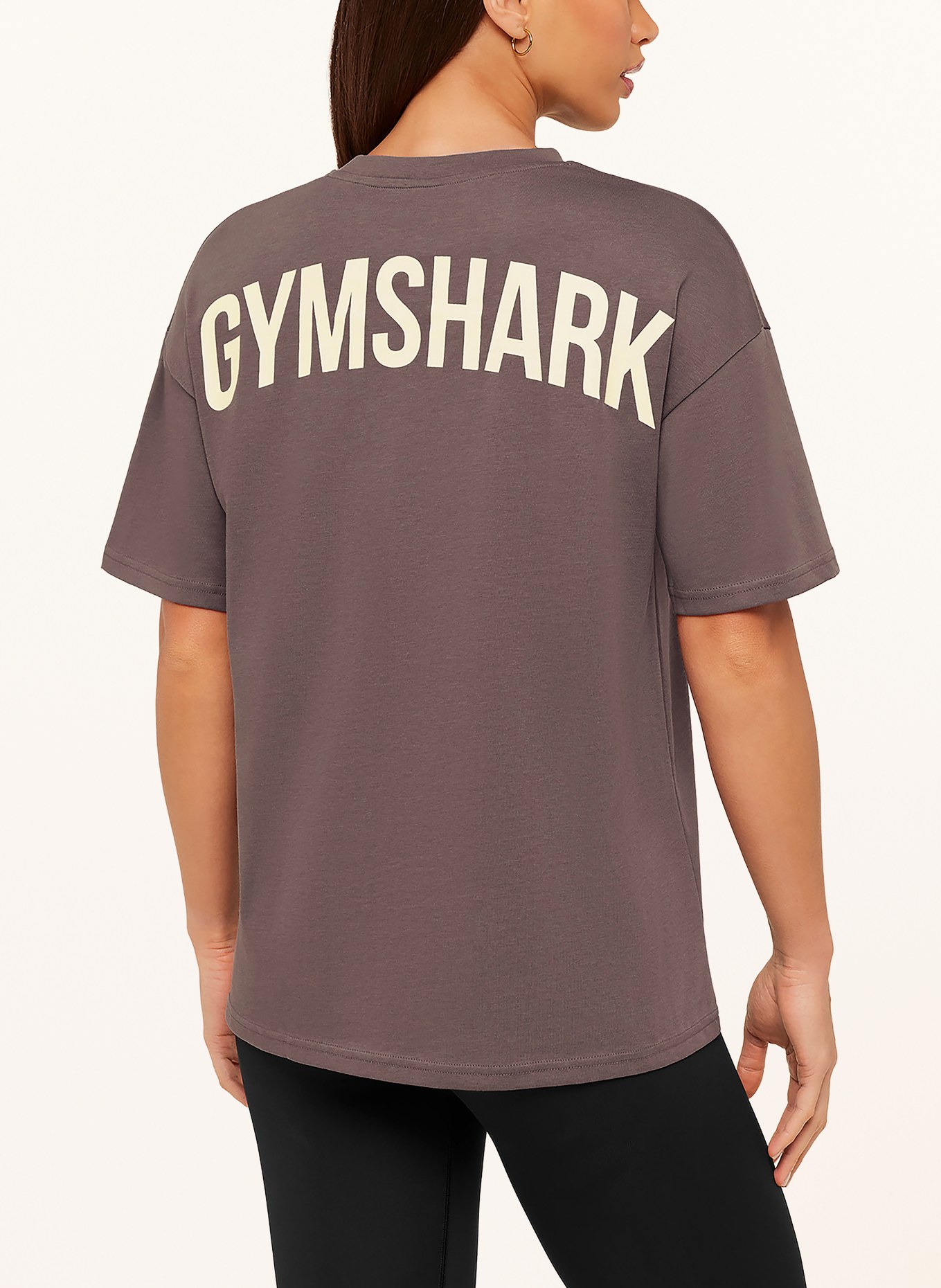 GYMSHARK T-Shirt POWER ORIGINALS: TAUPE