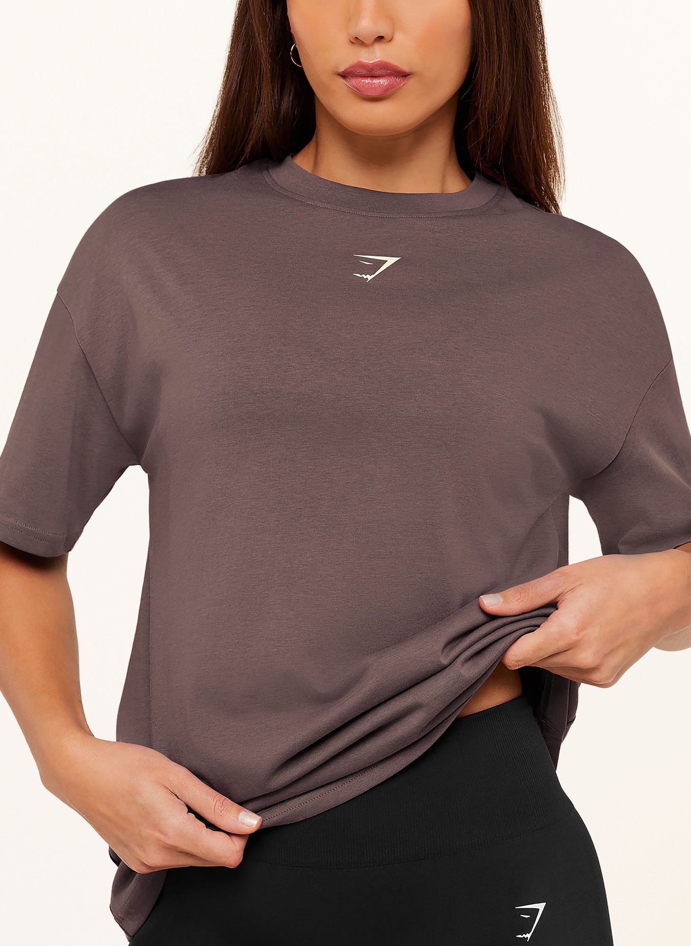 GYMSHARK T-Shirt POWER ORIGINALS: TAUPE