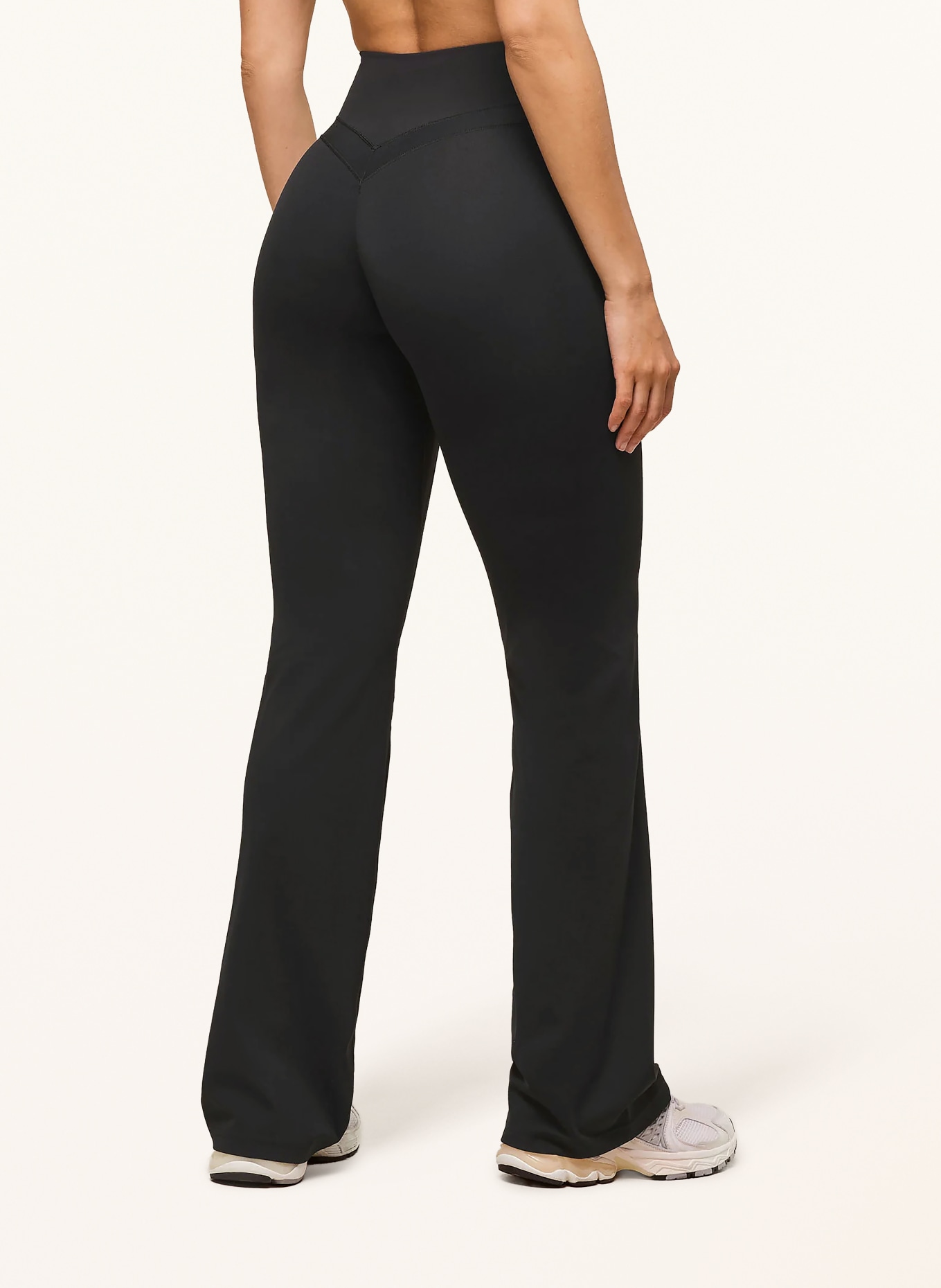 GYMSHARK Collants WHITNEY FLARE: NOIR
