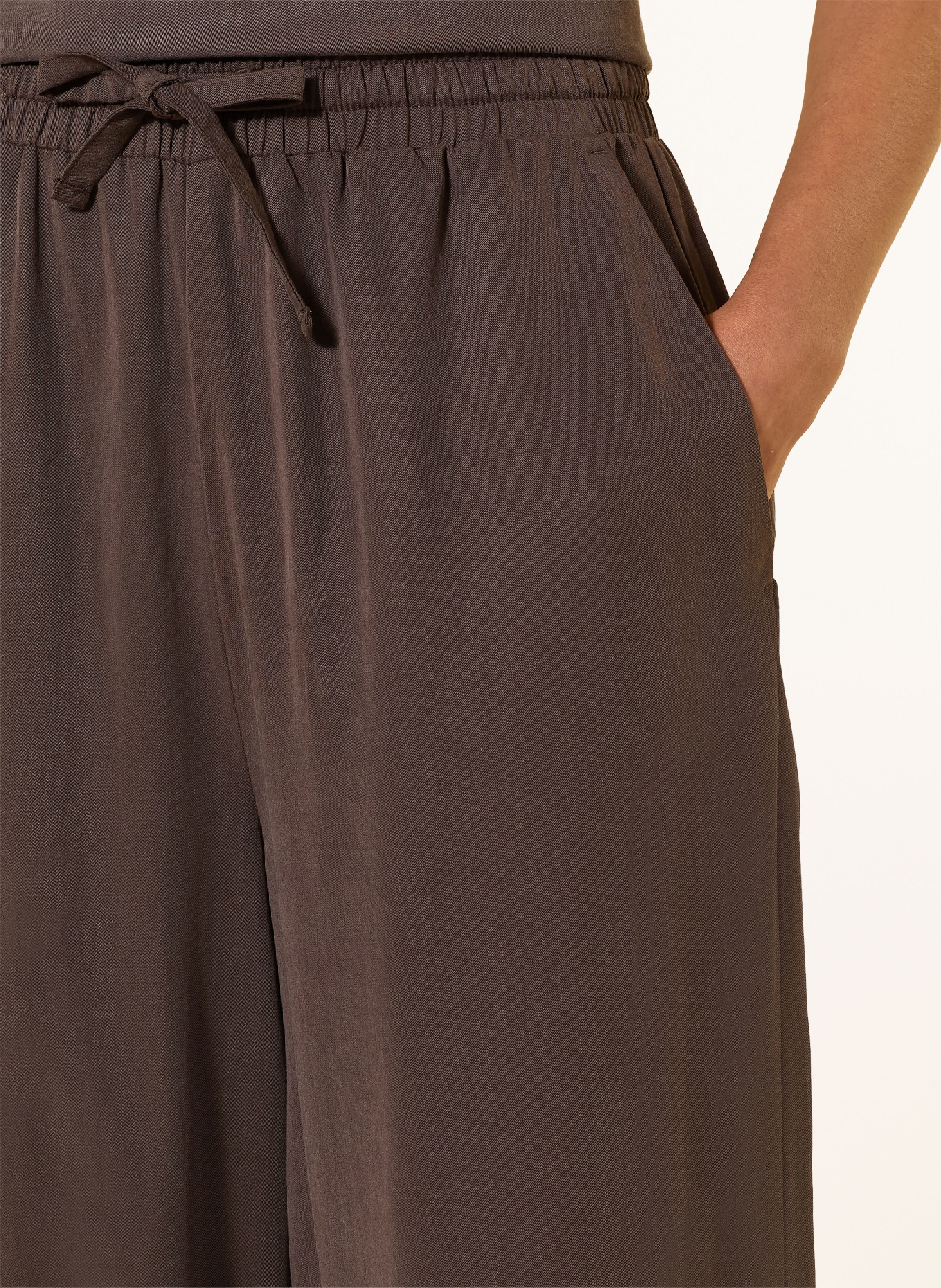 Smith & Soul Jogger-style pants: DARK BROWN
