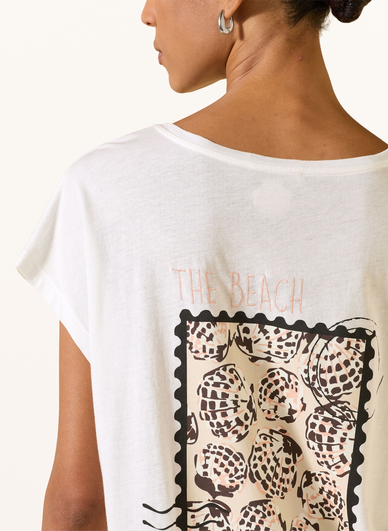 Smith & Soul T-shirt: WHITE / SALMON / BLACK