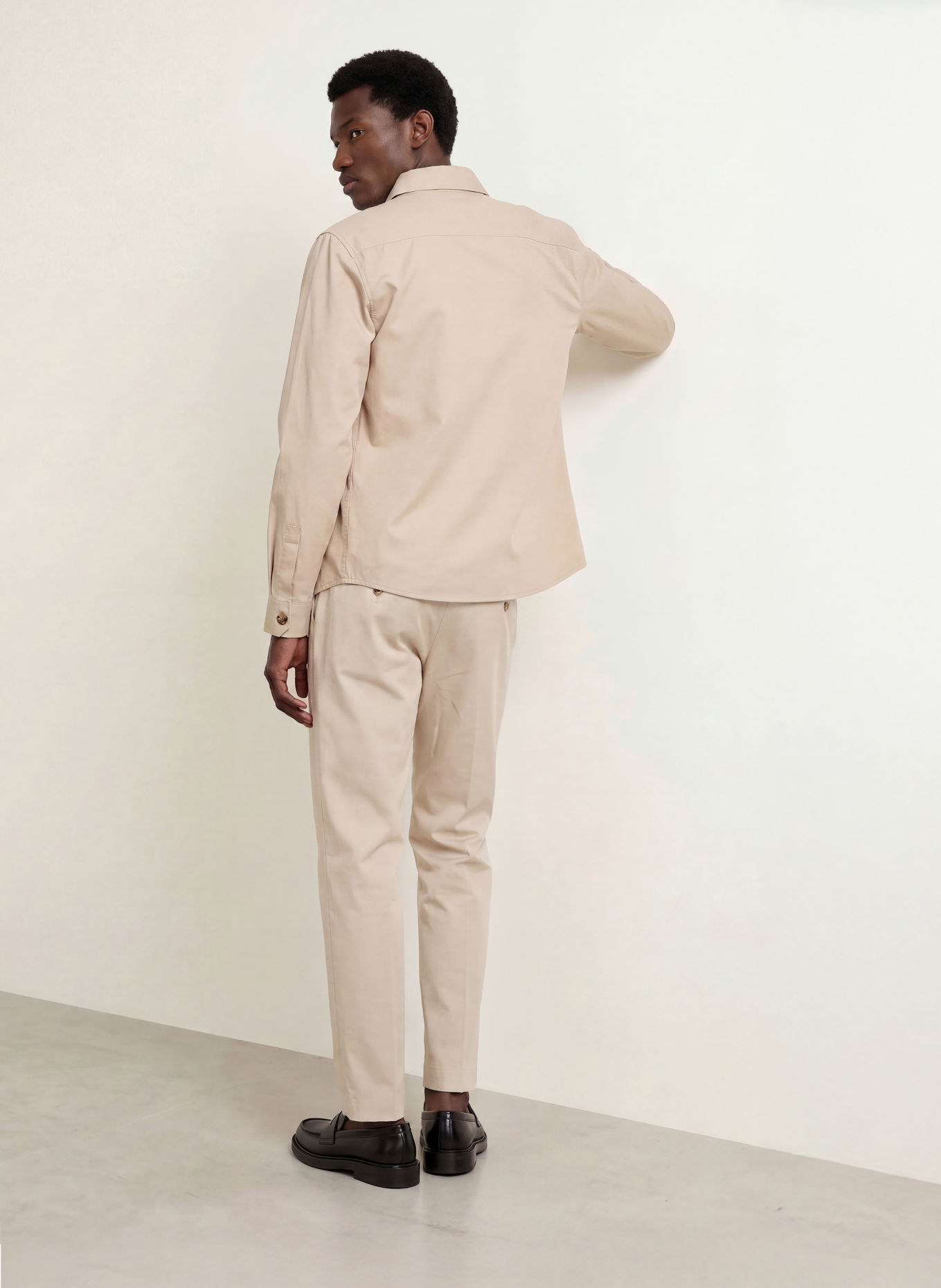 PAUL Slim-fit Chinos: BEIGE