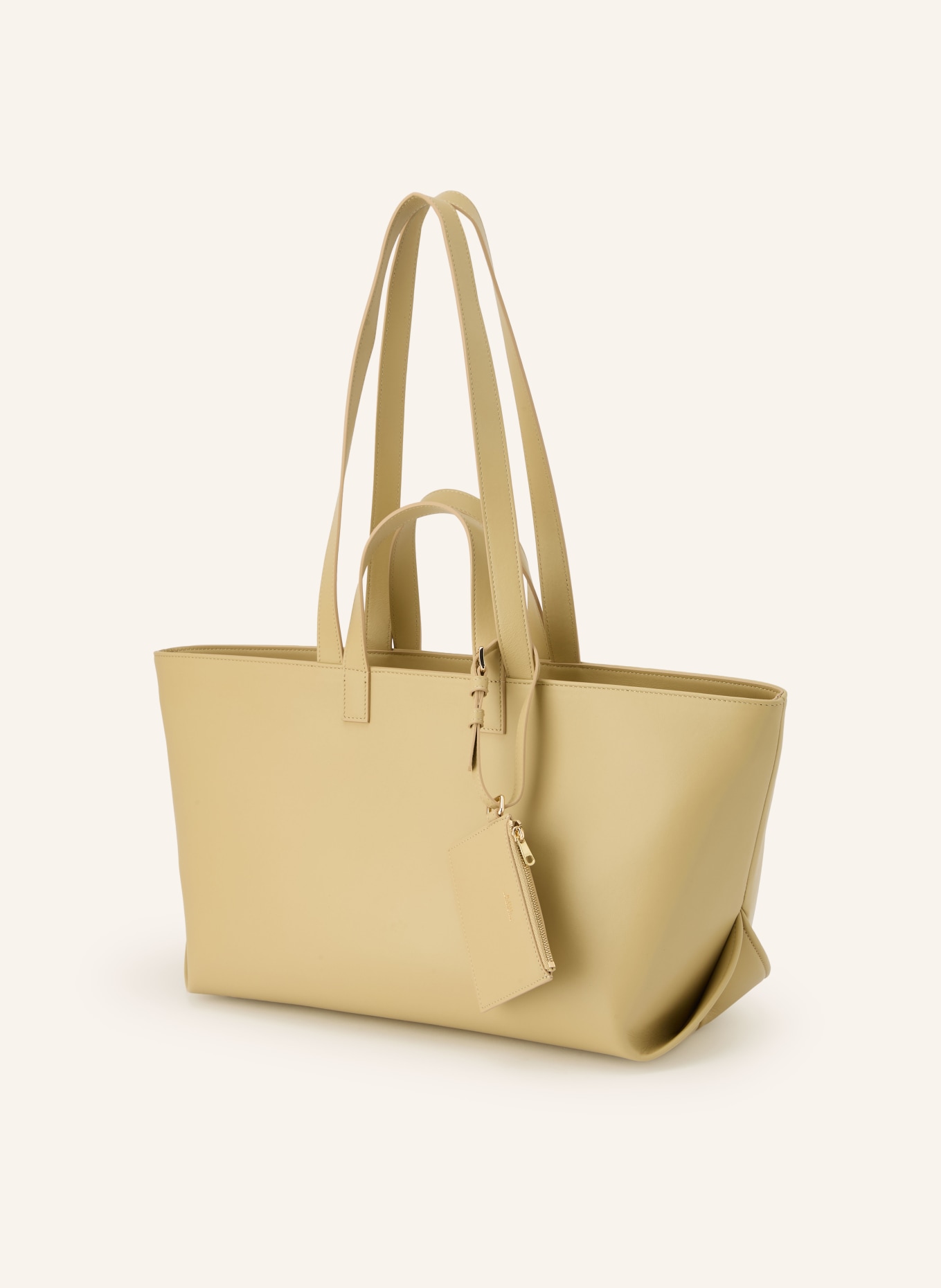 A.P.C. Shopper LE DRUMMER: BEIGE / GOLD