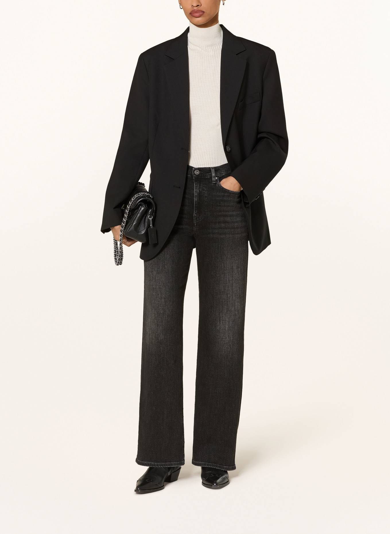 AG Jeans Wide Leg Jeans NEW BAGGY: SNPS STONE PILOTS