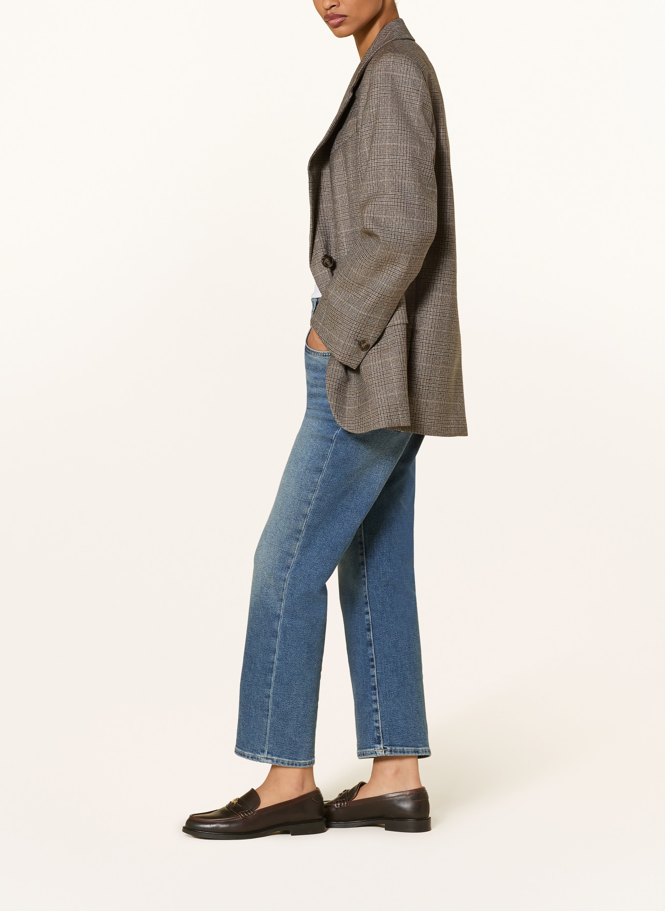 7 for all mankind Straight Jeans CALIE: 3NP TIDE BREAK