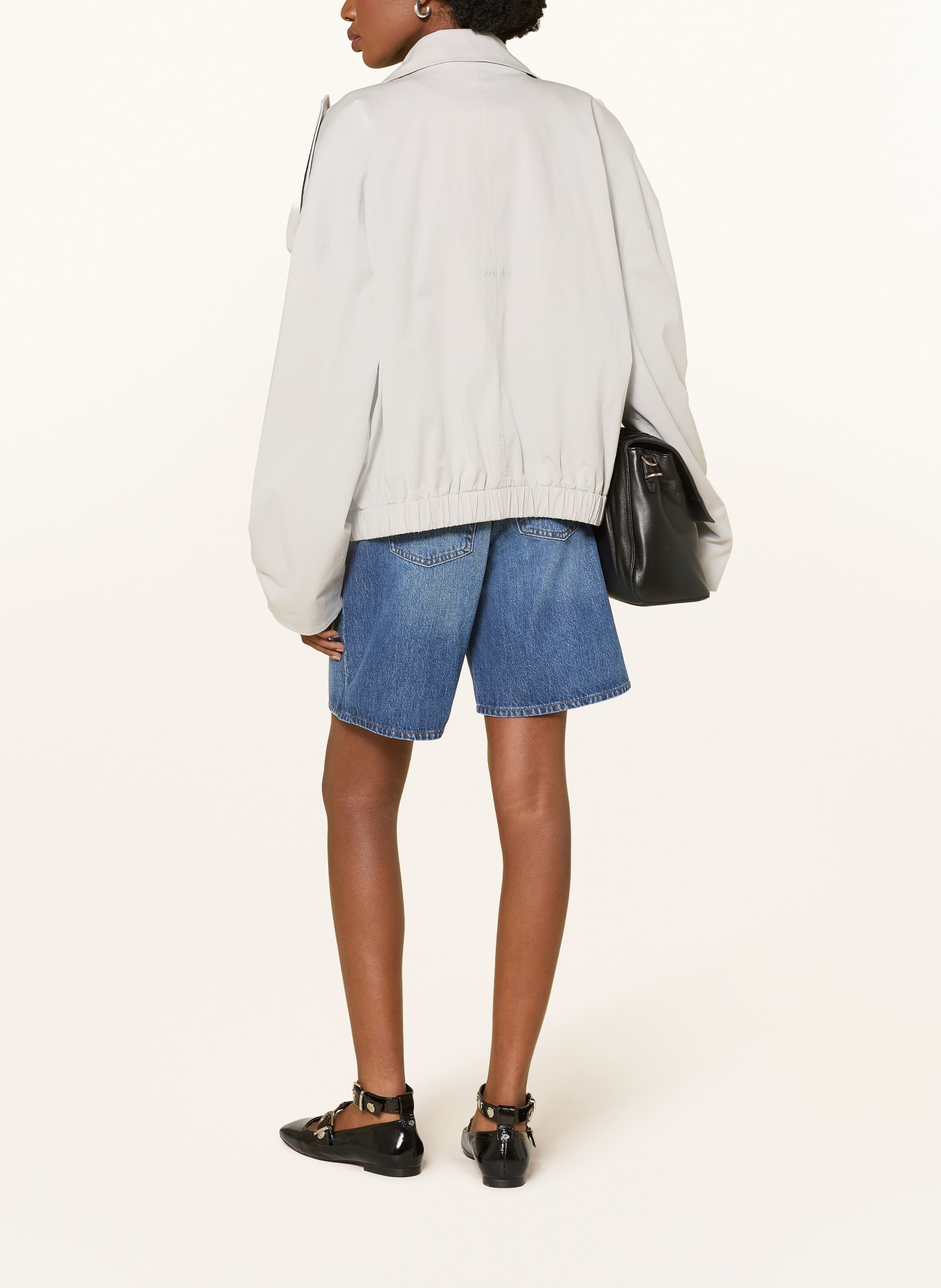 7 for all mankind LOLA denim shorts: 3NW DARKWIND
