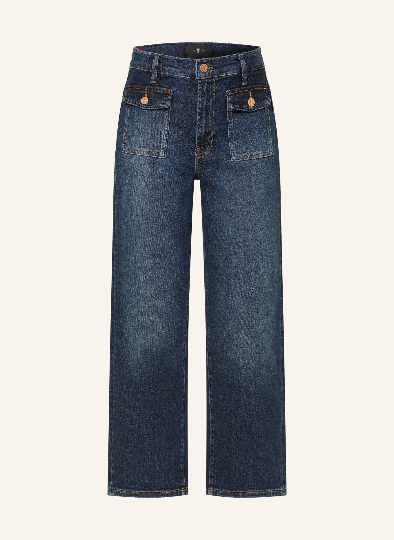 7 for all mankind Straight Jeans STOVEPIPE: 3NO BLUE VIBE
