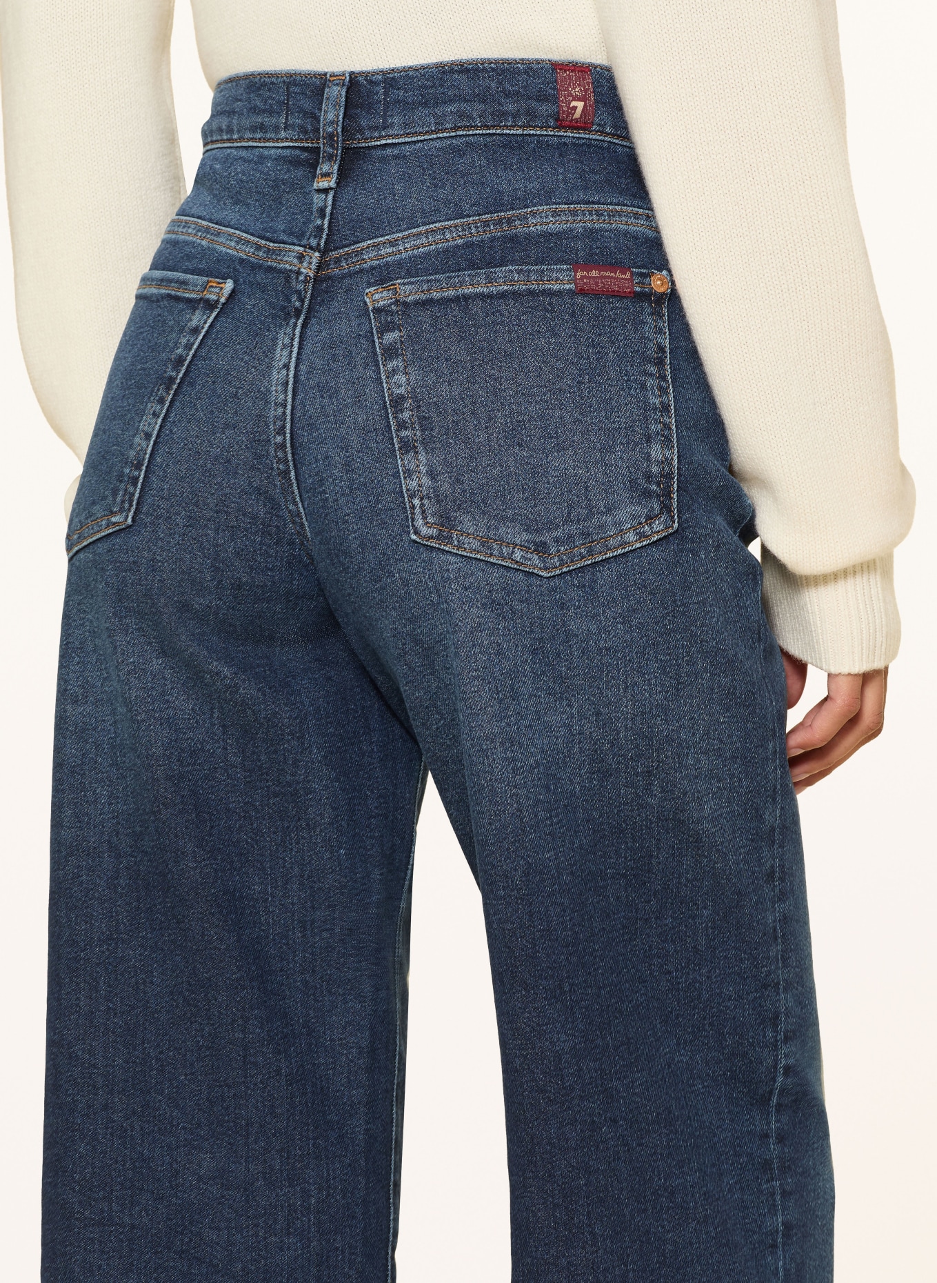 7 for all mankind Straight Jeans STOVEPIPE: 3NO BLUE VIBE
