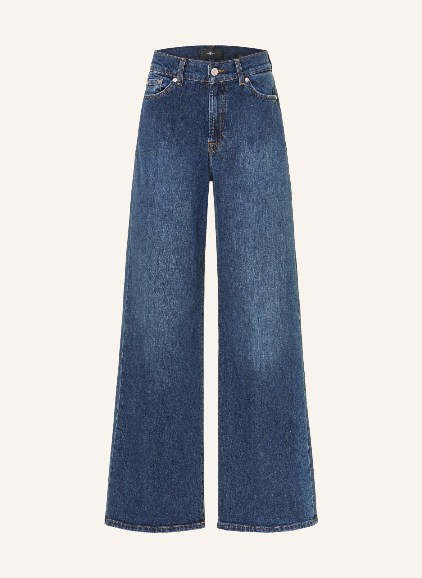 7 for all mankind Wide Leg Jeans LOTTA: 3NH INDIGLOW
