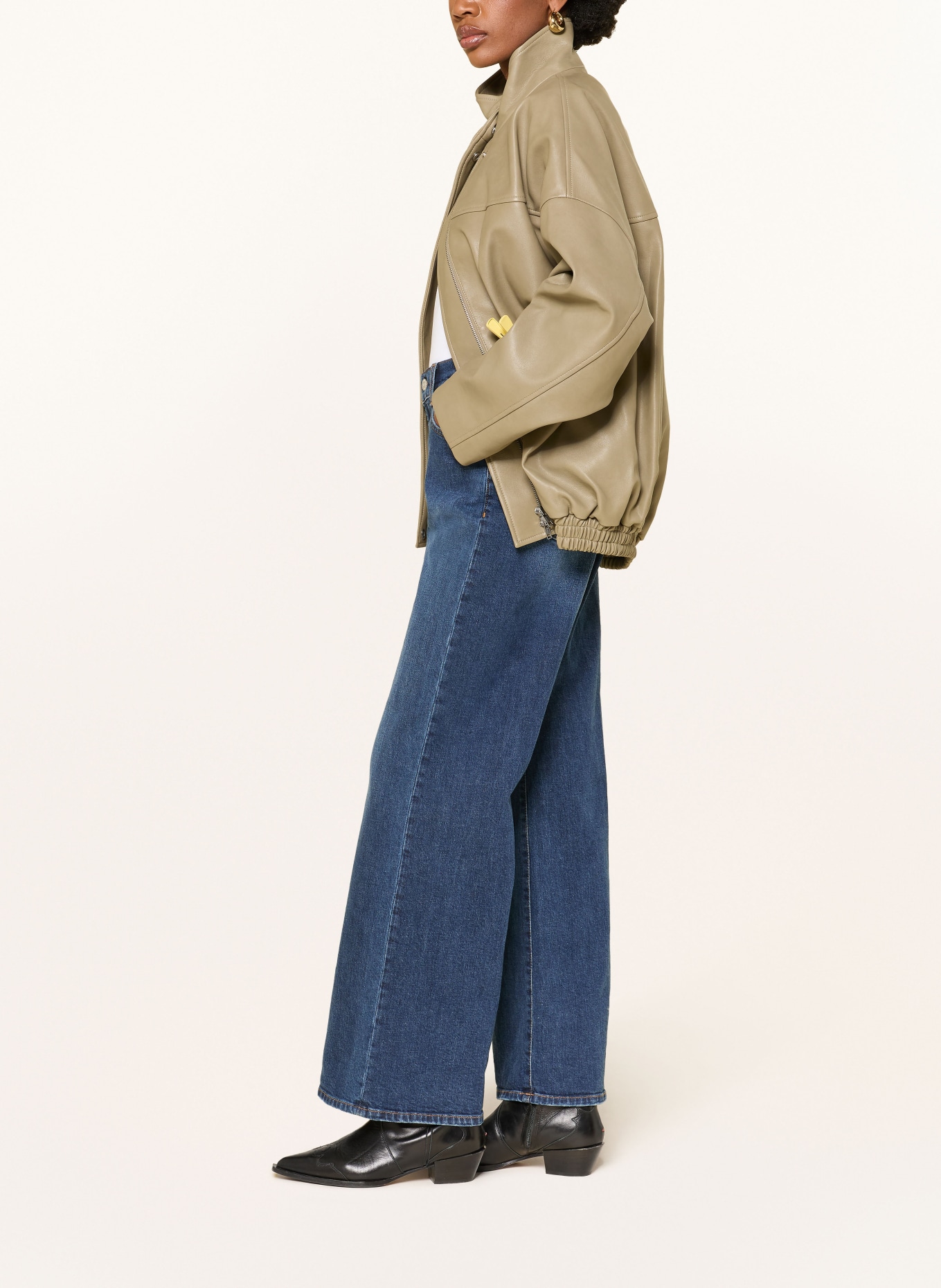 7 for all mankind Wide Leg Jeans LOTTA: 3NH INDIGLOW