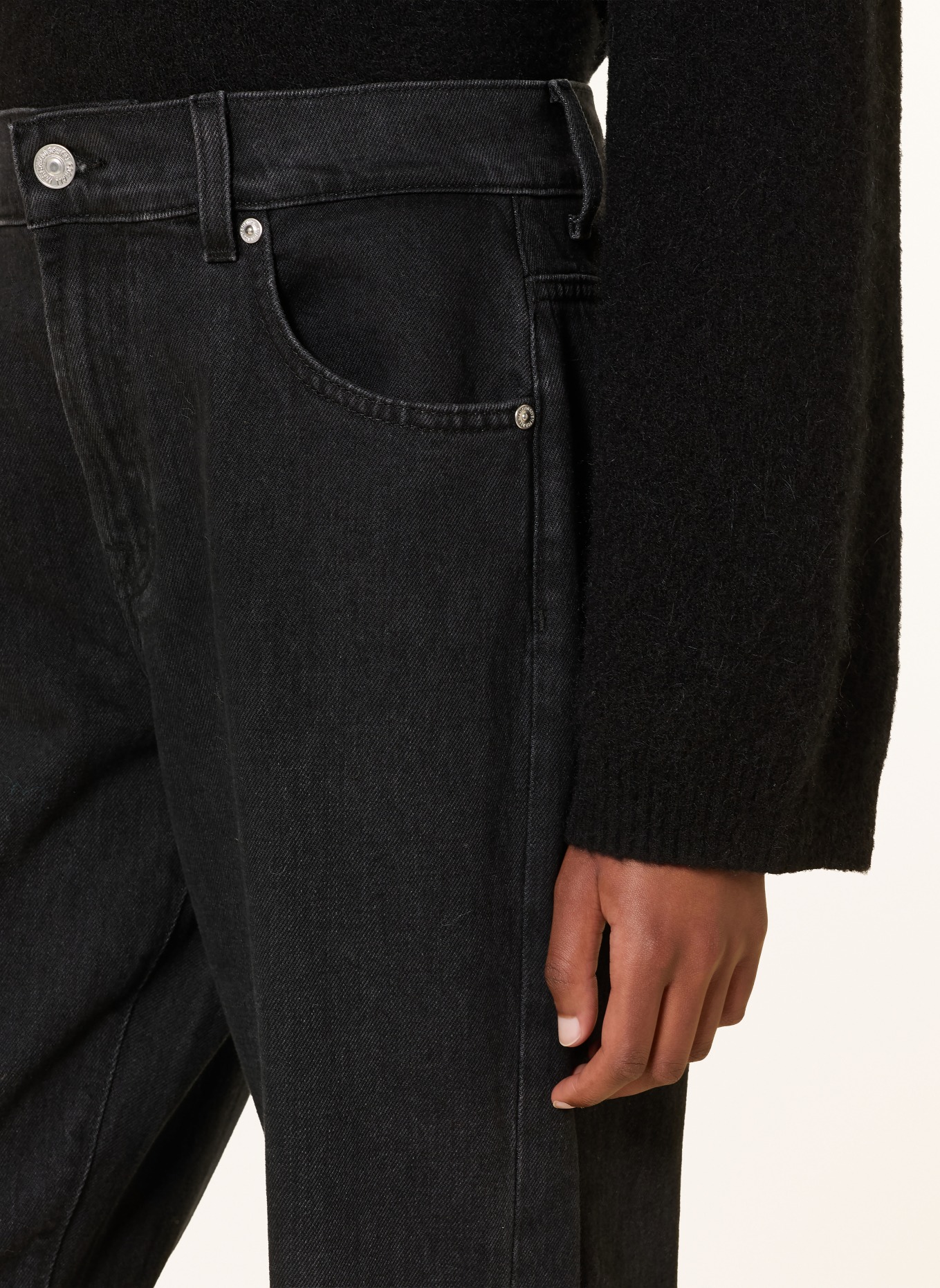 7 for all mankind Wide Leg Jeans TESS: 3PH HEAVY RAIN