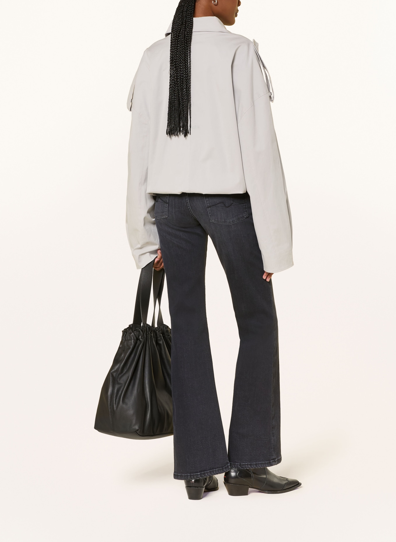 7 for all mankind Bootcut Jeans THE LEGGY: 3NZ CARBON STORM