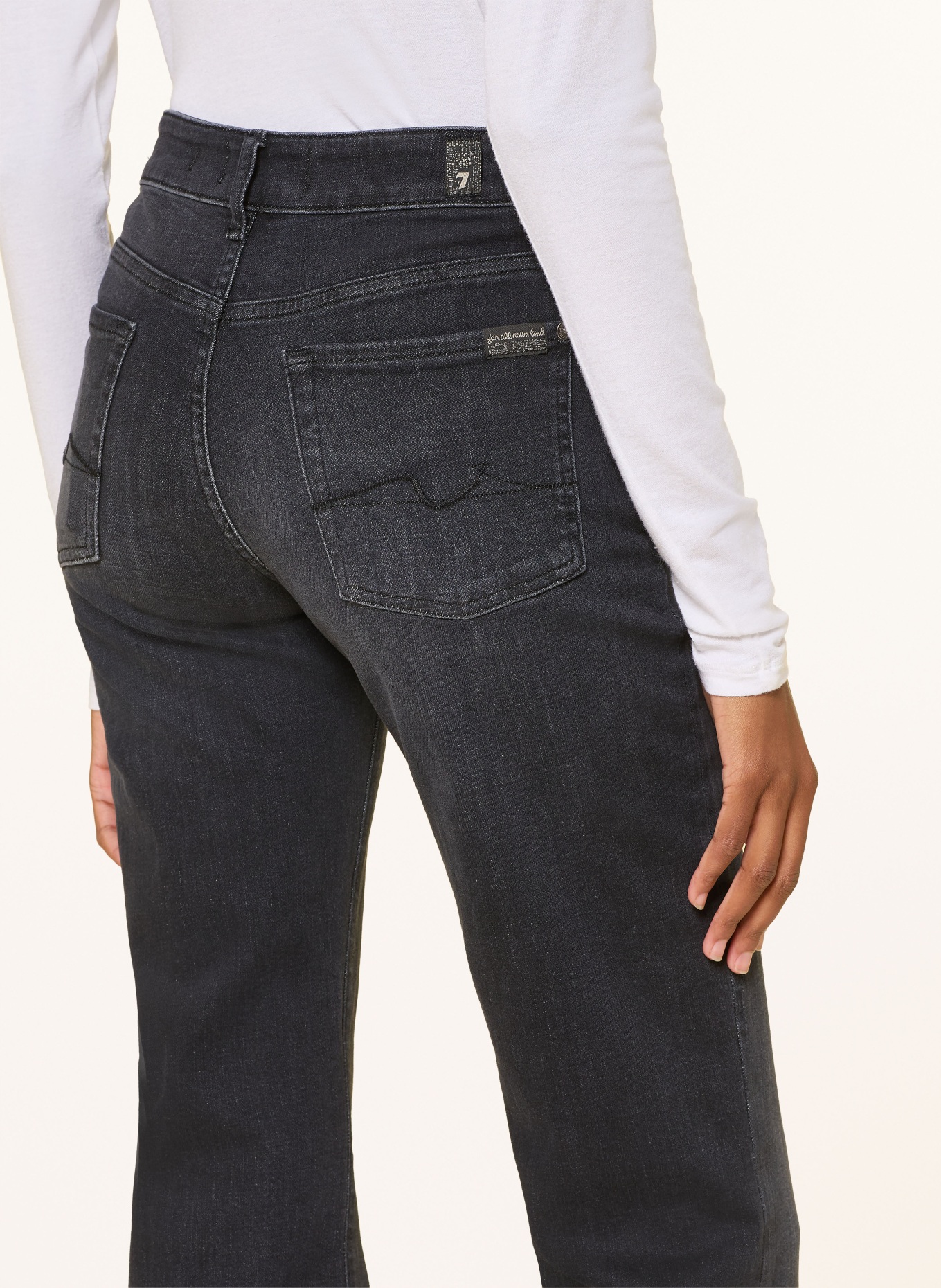 7 for all mankind Bootcut Jeans THE LEGGY: 3NZ CARBON STORM