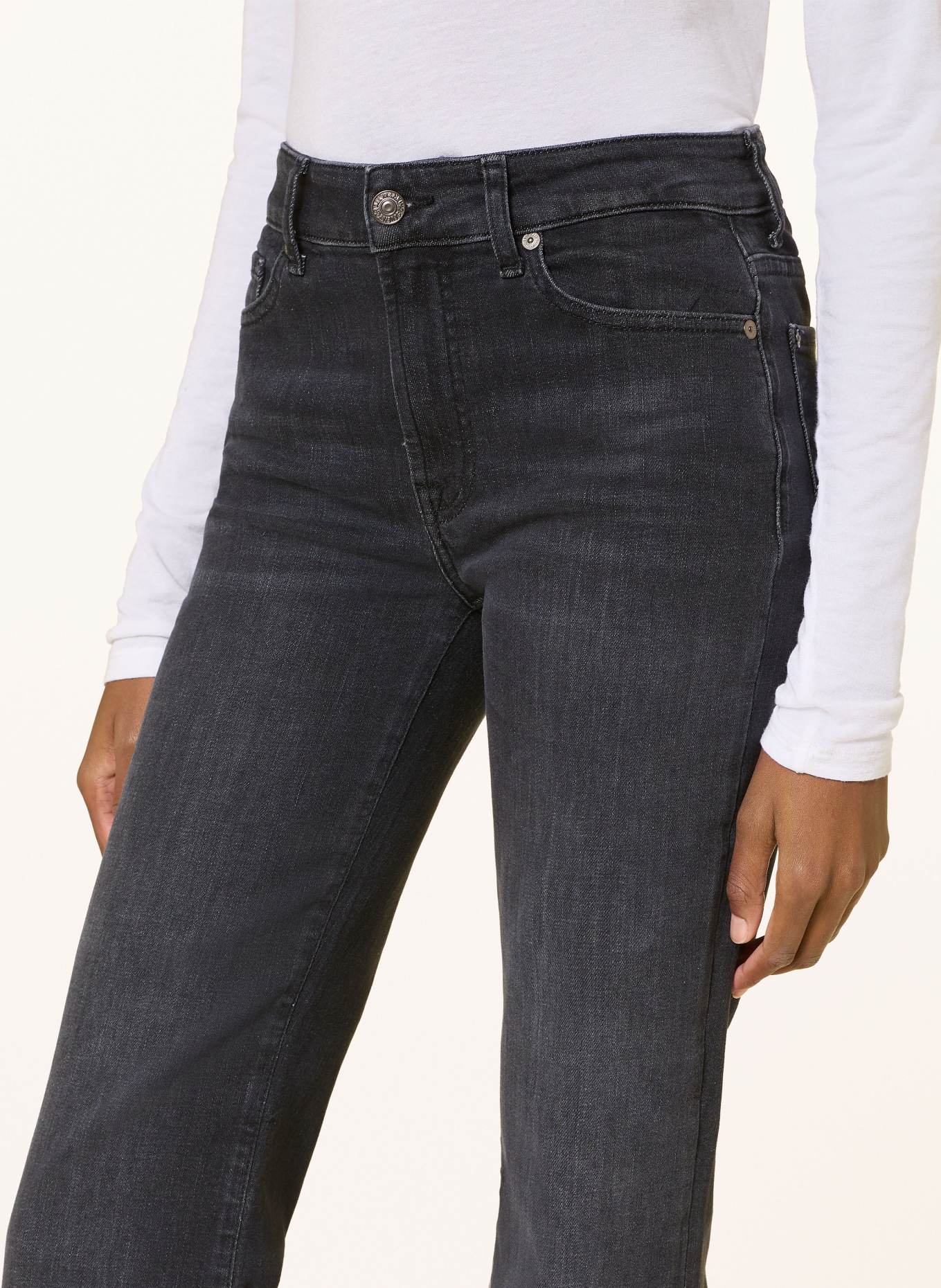 7 for all mankind Bootcut Jeans THE LEGGY: 3NZ CARBON STORM