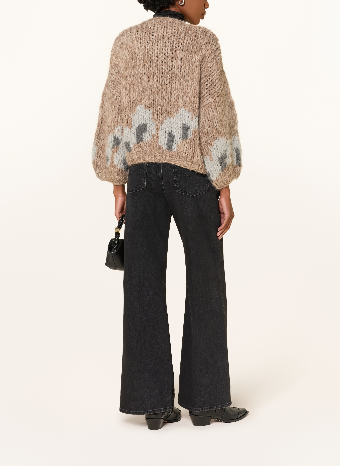 7 for all mankind Wide-Leg Jeans LOTTA: 3PH HEAVY RAIN