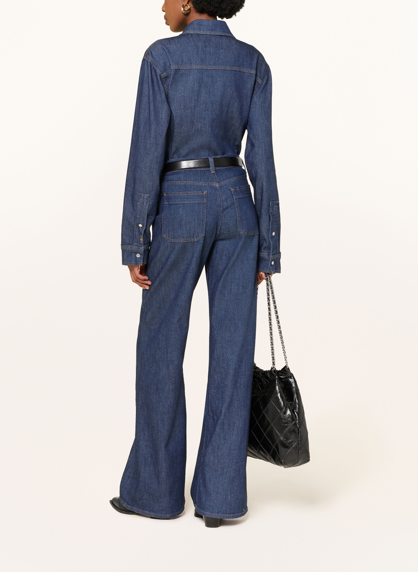 7 for all mankind Wide Leg Jeans LOTTA: 1A9 Halona
