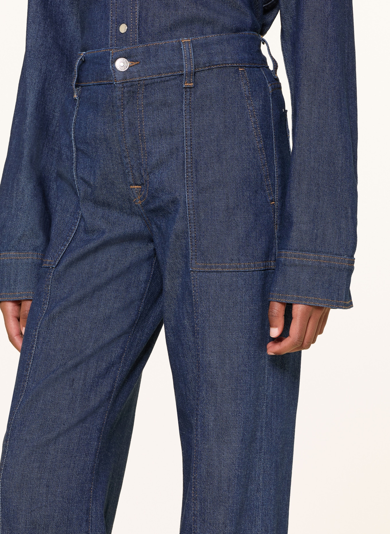 7 for all mankind Wide Leg Jeans LOTTA: 1A9 Halona