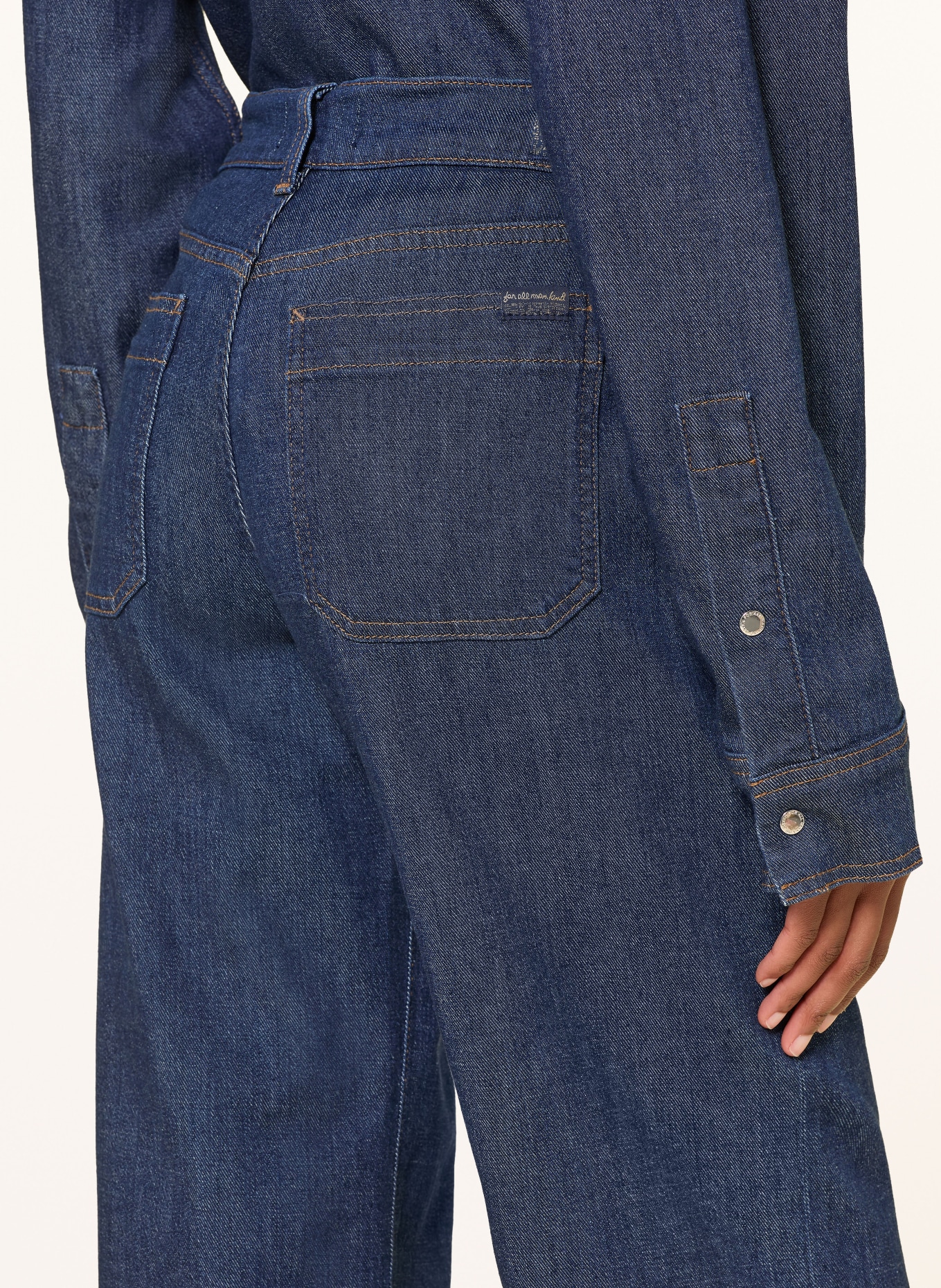 7 for all mankind Wide Leg Jeans LOTTA: 1A9 Halona