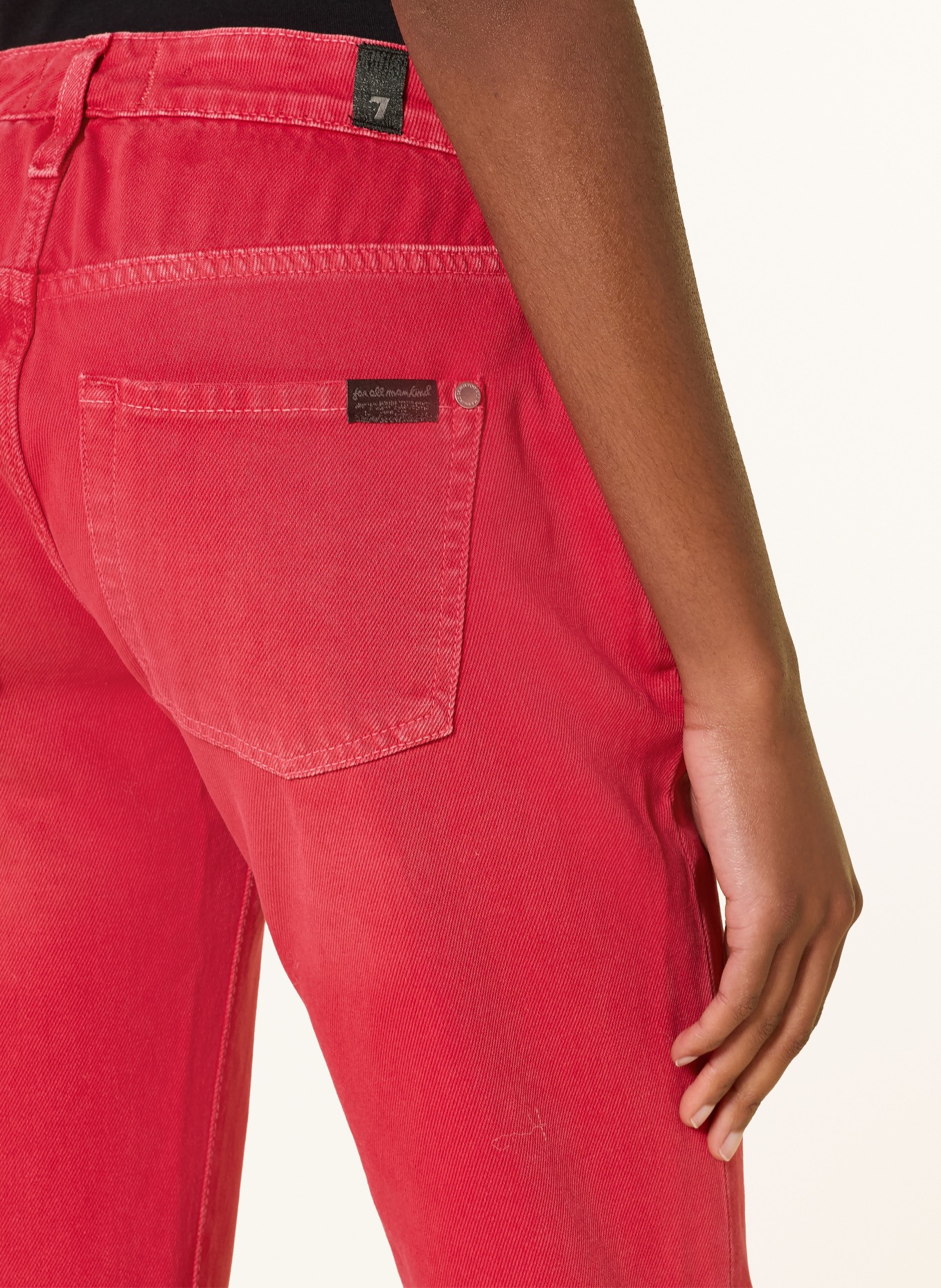 7 for all mankind Straight Jeans LOW CIGARETTE: 3PB FLAME