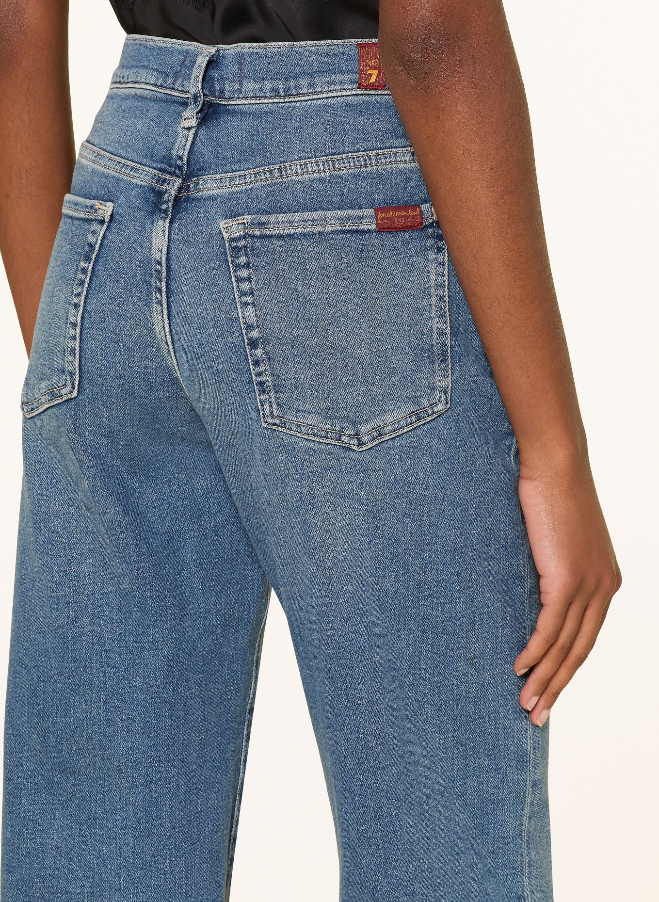 7 for all mankind Jean droit STOVEPIPE: 3NP TIDE BREAK