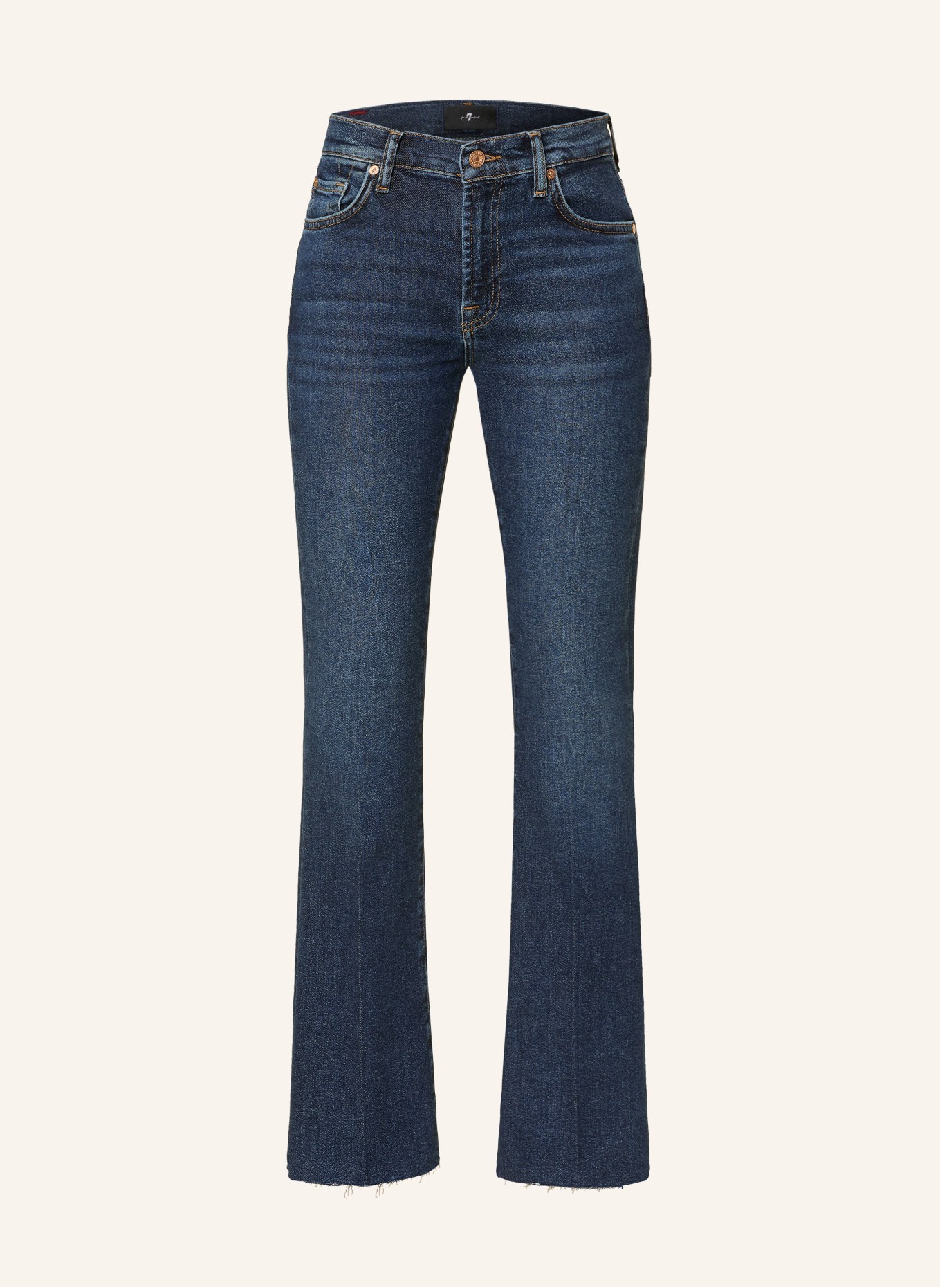 7 for all mankind Bootcut Jeans TAILORLESS: 3NO BLUE VIBE