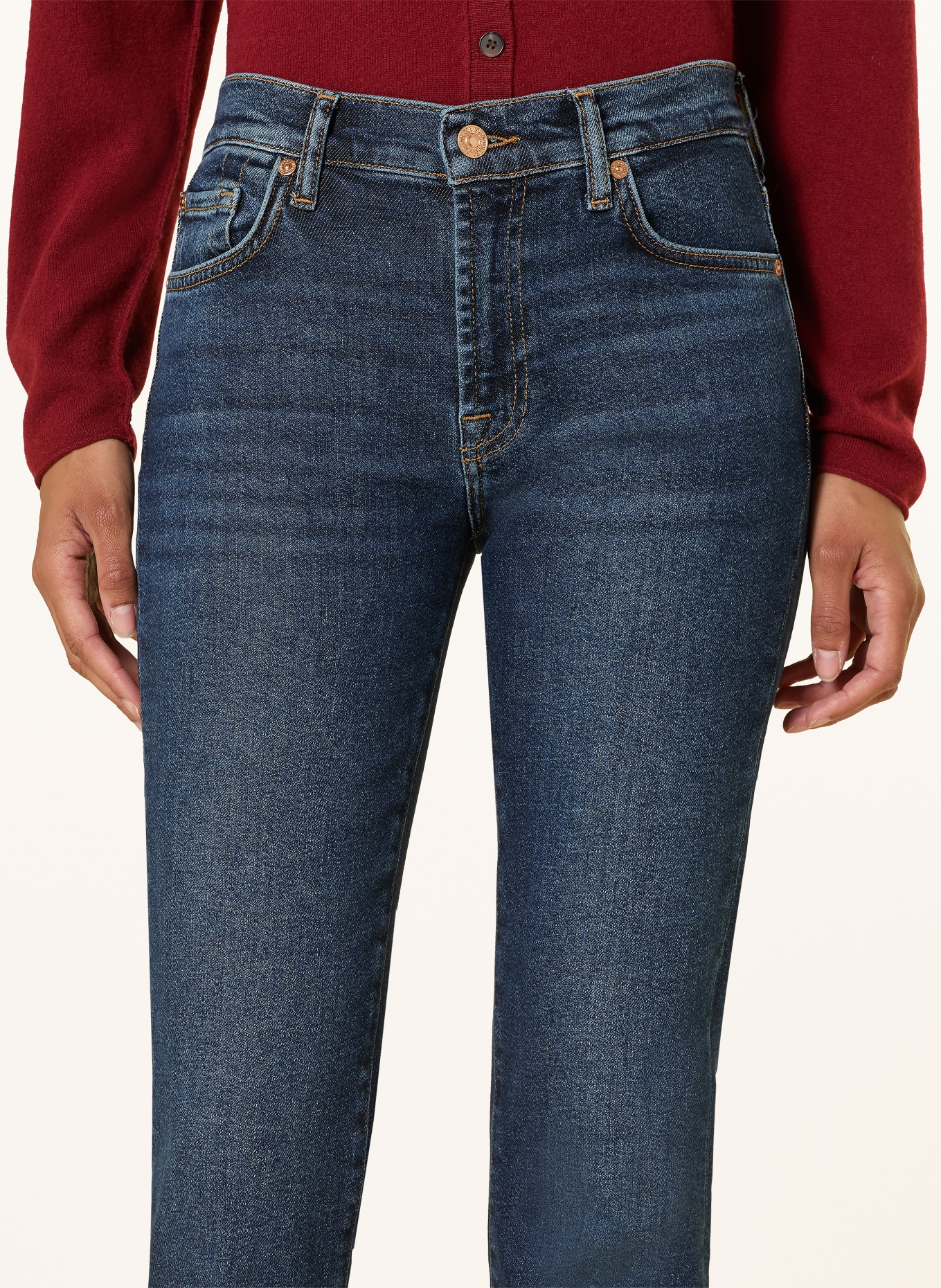 7 for all mankind Bootcut Jeans TAILORLESS: 3NO BLUE VIBE