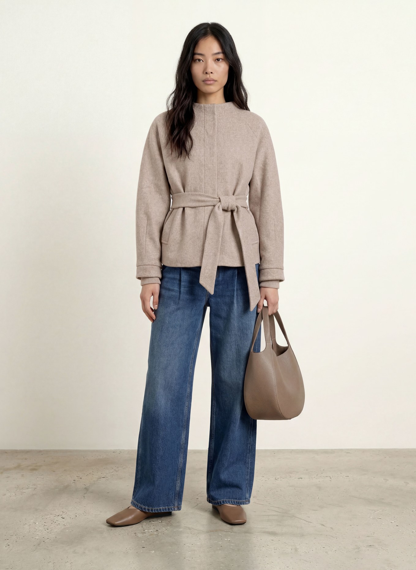 RINO & PELLE Veste CORNELIA: TAUPE