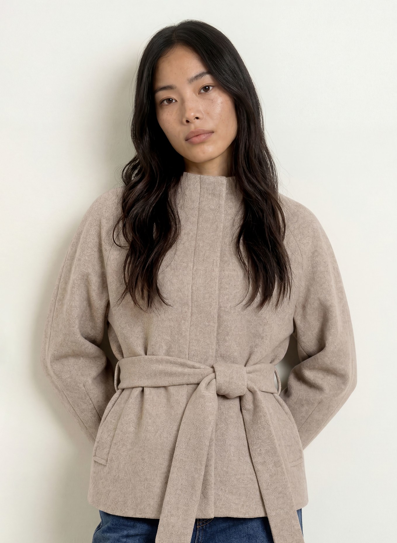 RINO & PELLE Veste CORNELIA: TAUPE