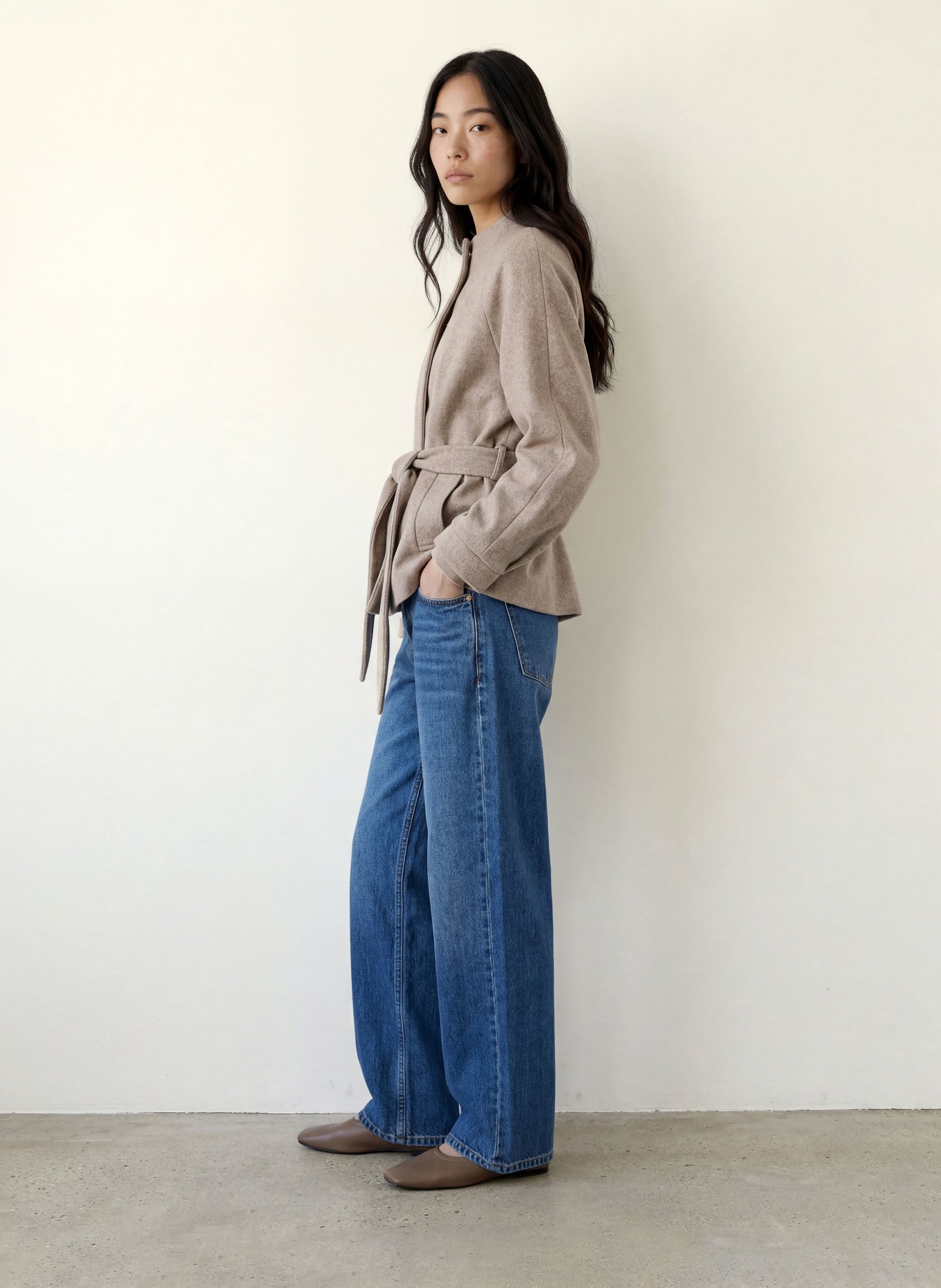 RINO & PELLE Veste CORNELIA: TAUPE