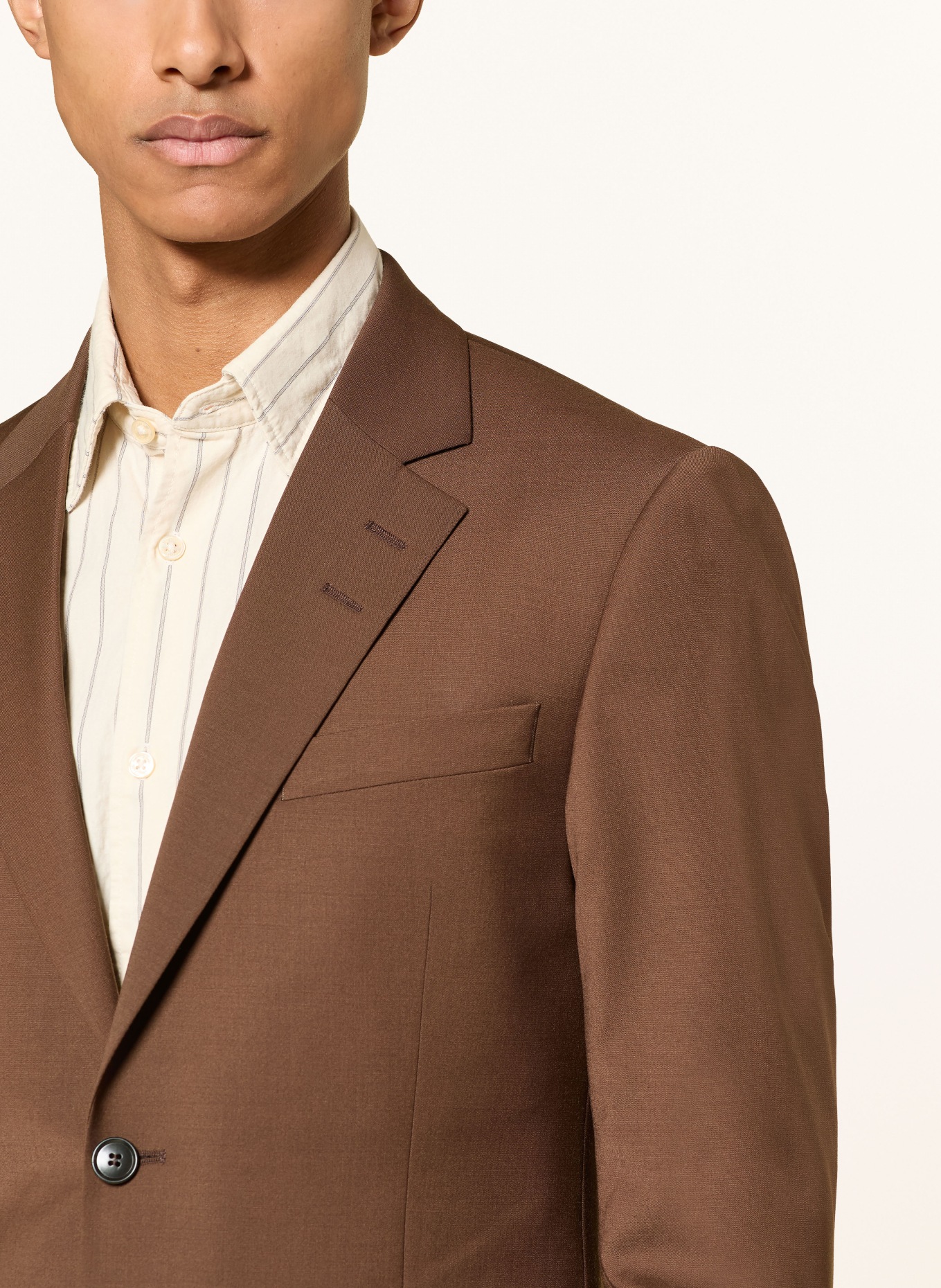TIGER OF SWEDEN Sako JUSTIN Extra Slim Fit: 1Z3 Walnut