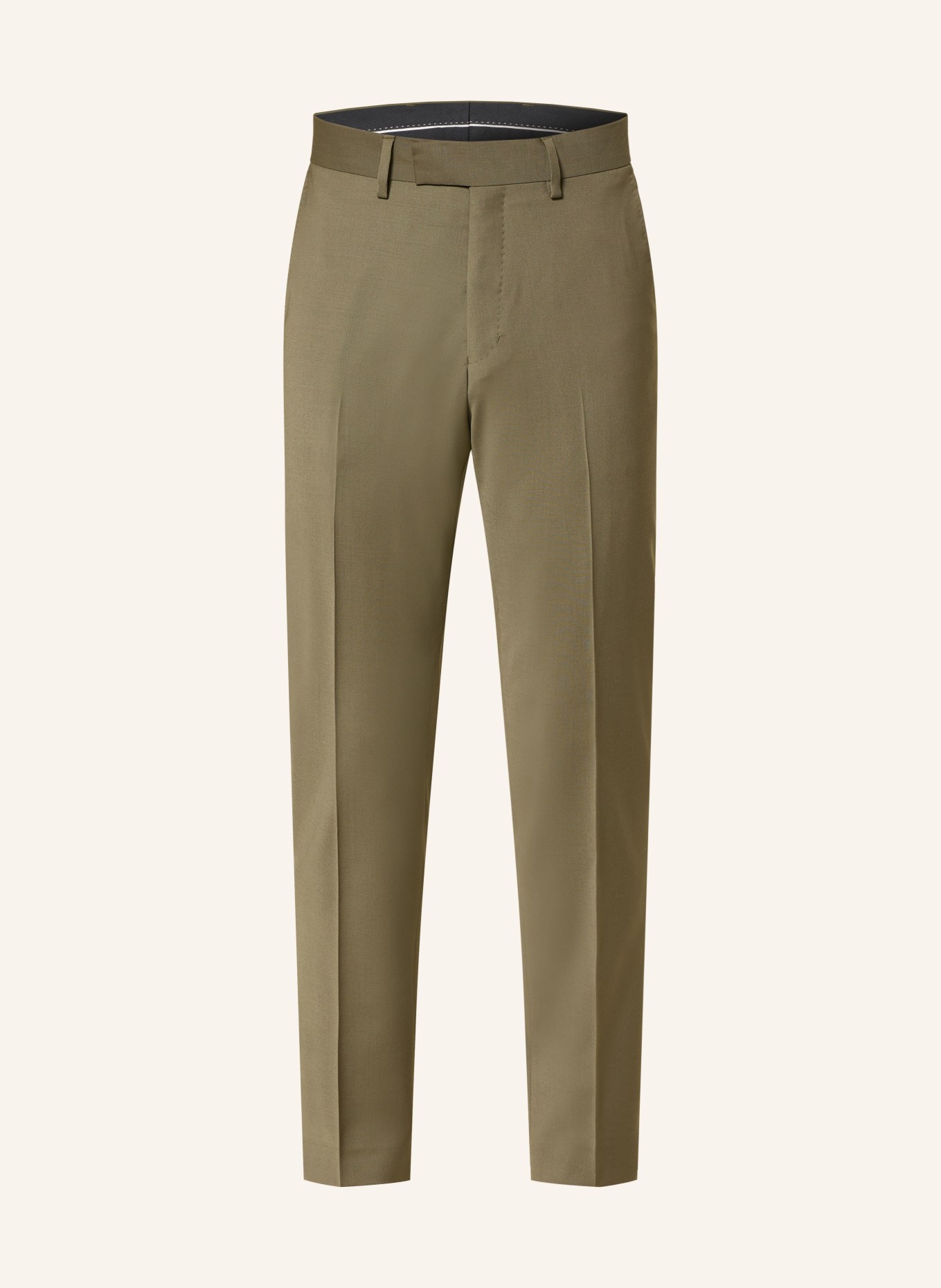 TIGER OF SWEDEN Oblekové kalhoty TENUTA Extra Slim Fit: 420 Mud
