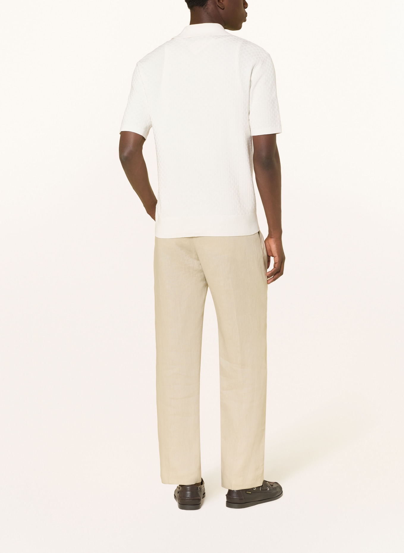 TIGER OF SWEDEN Pletená košile ARAAWEN Slim Fit: REŽNÁ