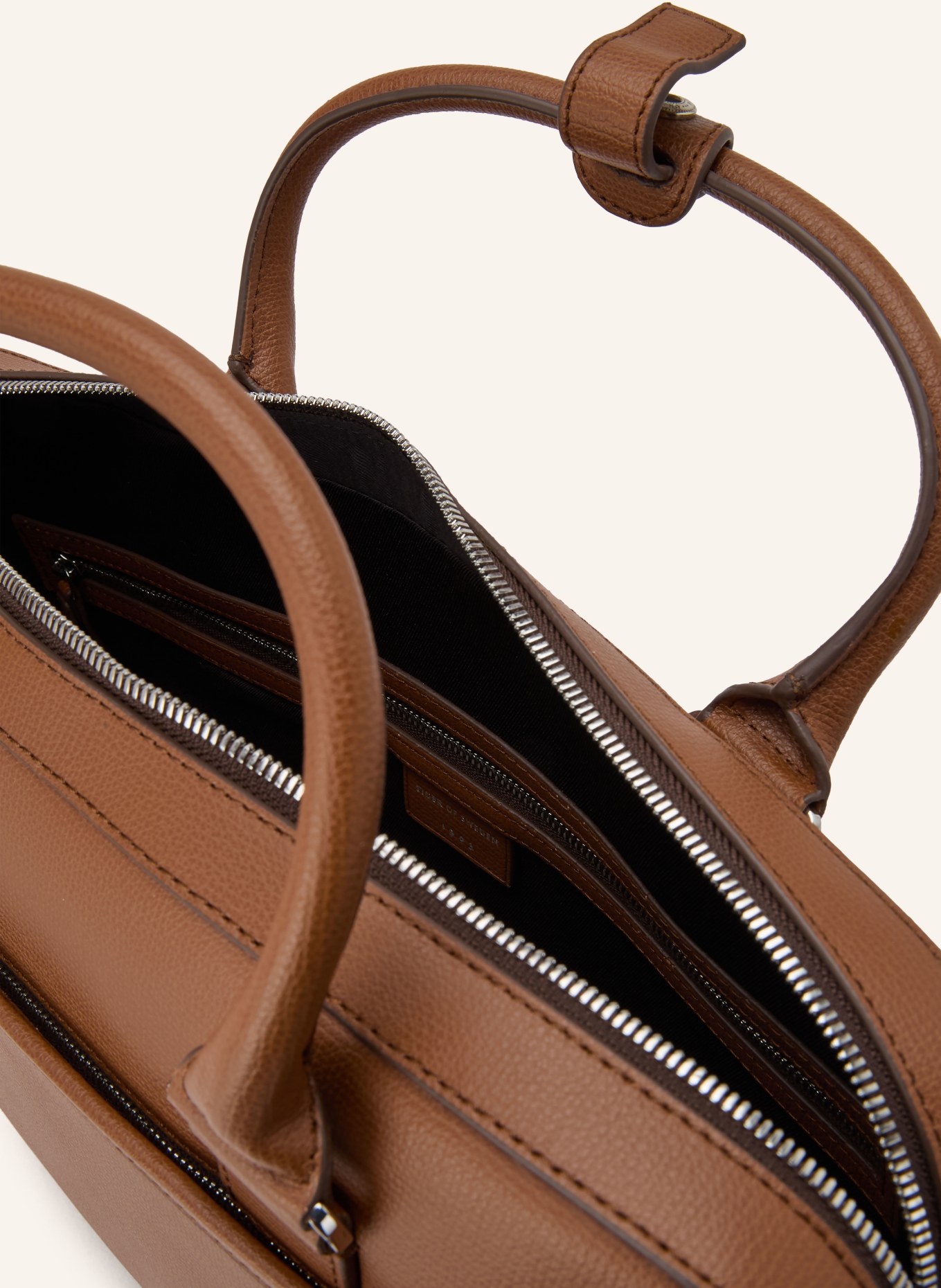 TIGER OF SWEDEN Laptop-taske BOSUN: COGNAC
