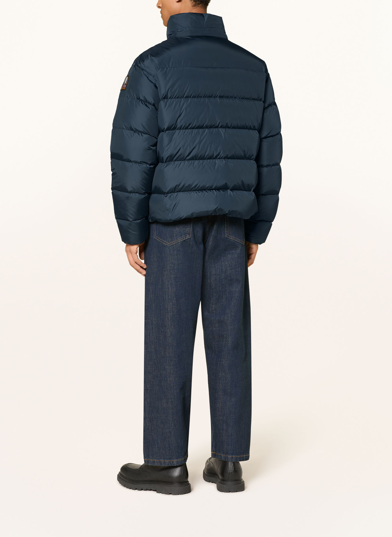 PARAJUMPERS Péřová bunda DULEEK: TMAVĚ MODRÁ