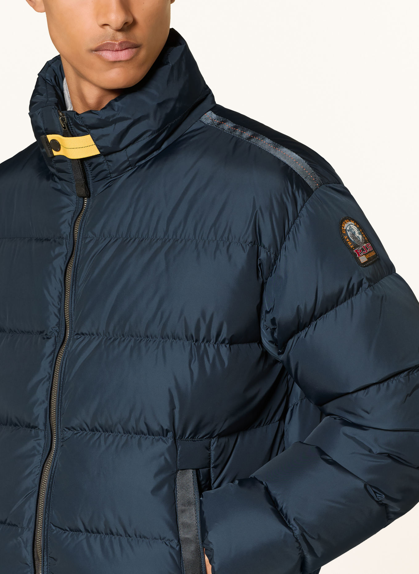 PARAJUMPERS Péřová bunda DULEEK: TMAVĚ MODRÁ