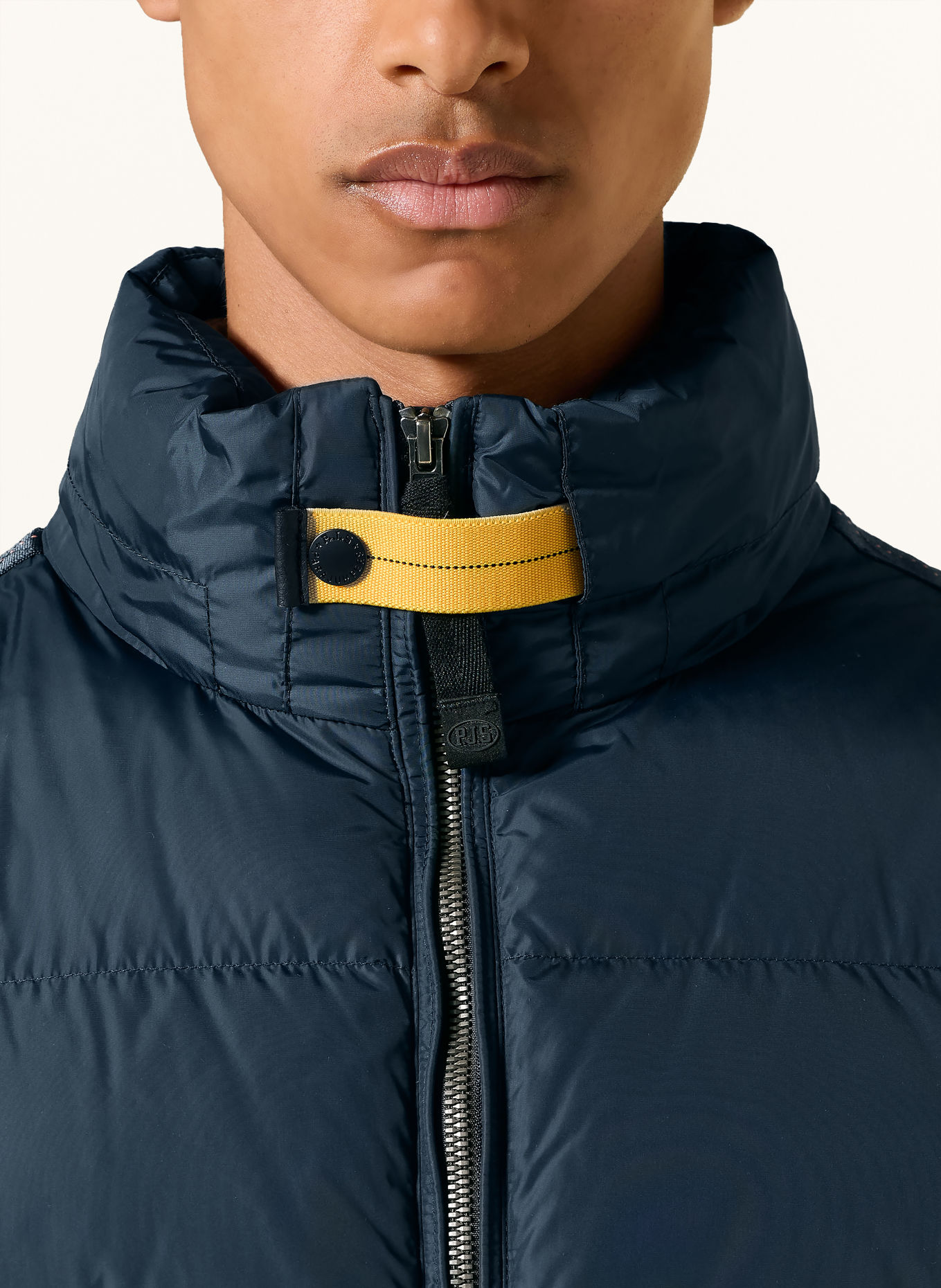 PARAJUMPERS Péřová bunda DULEEK: TMAVĚ MODRÁ