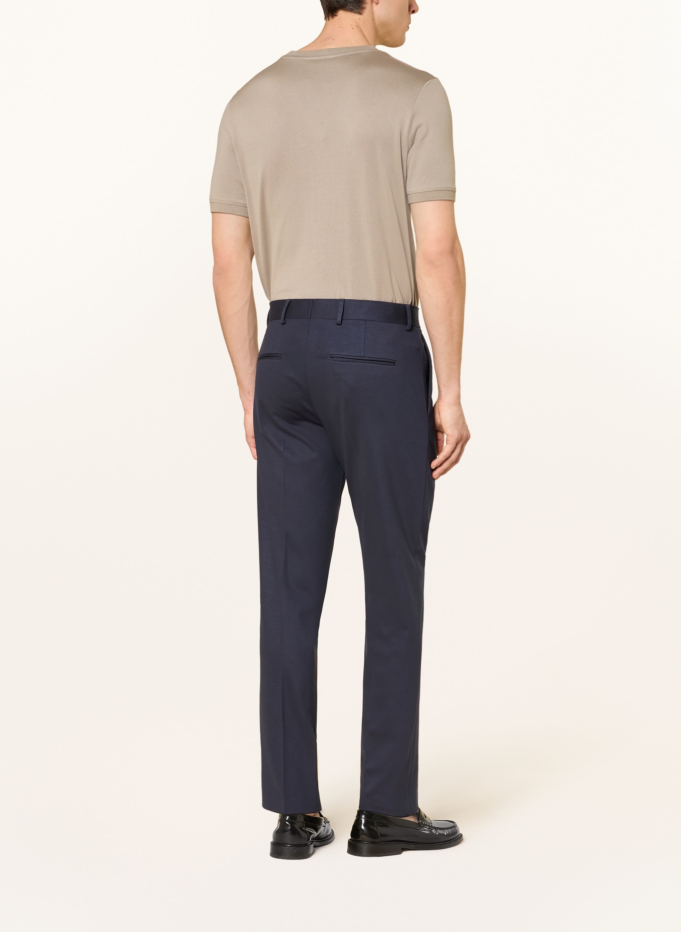 TIGER OF SWEDEN TENSE Regular Fit Jersey Suit Pants: 284 LIGHT INK