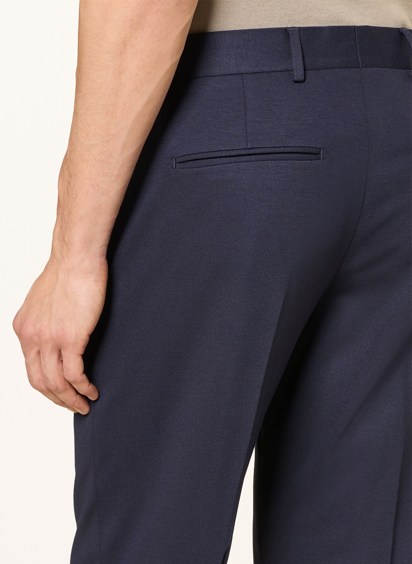 TIGER OF SWEDEN TENSE Regular Fit Jersey Suit Pants: 284 LIGHT INK
