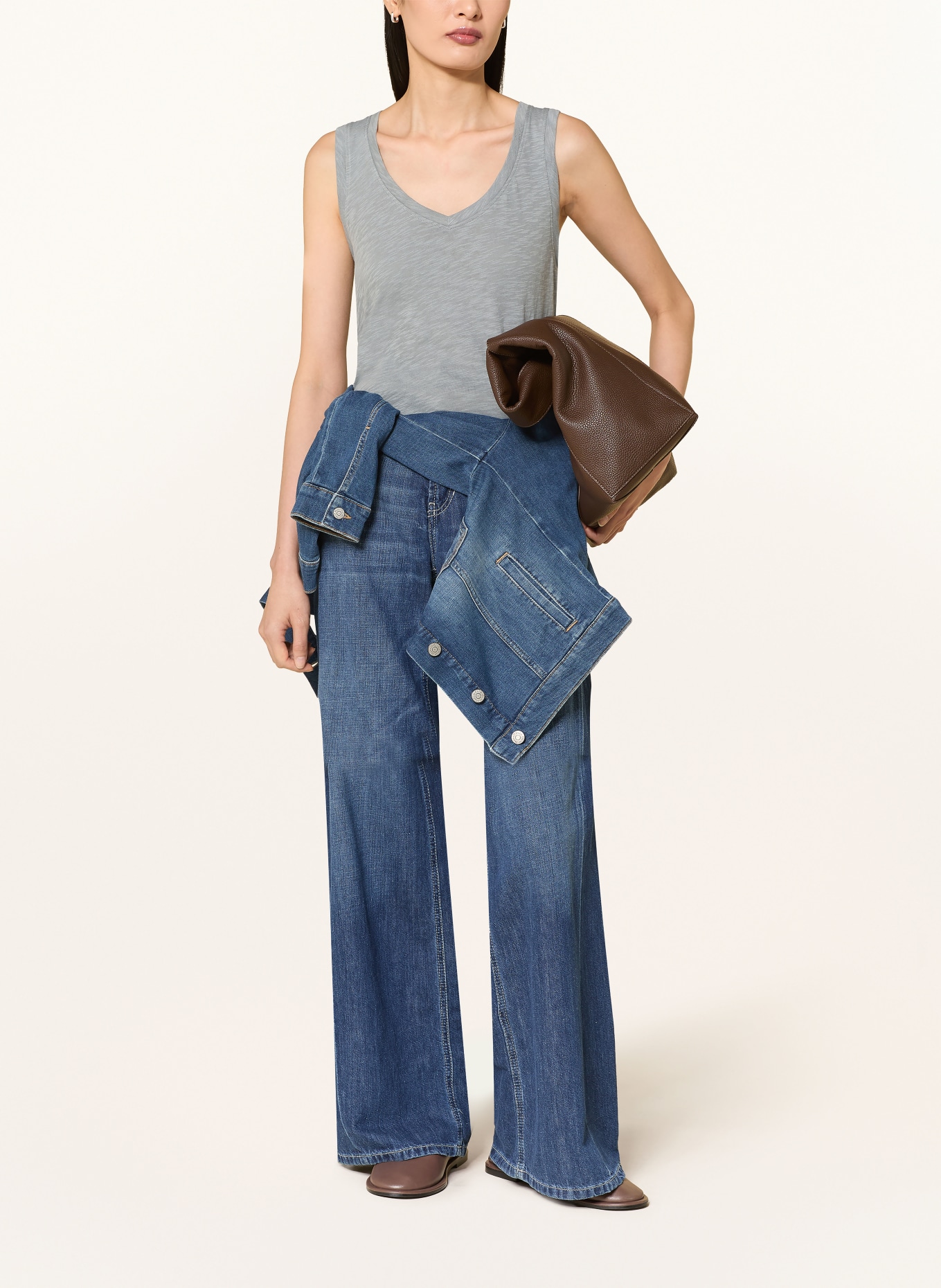 Marc O'Polo Top: SZARY