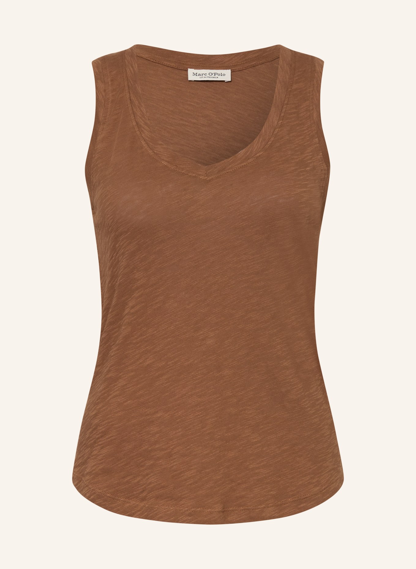 Marc O'Polo Top: BRĄZOWY
